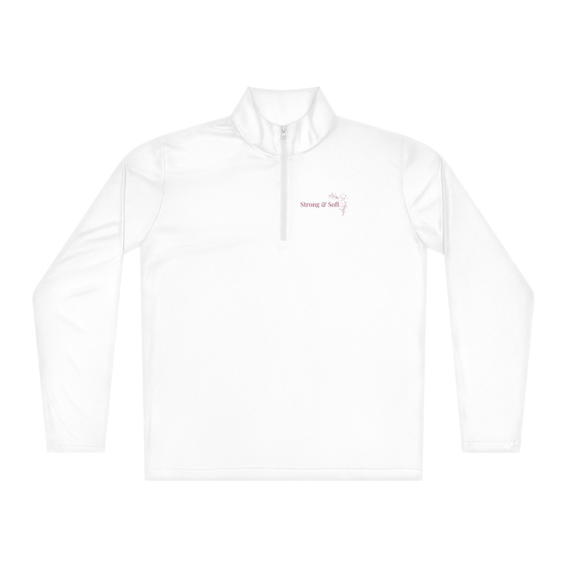 Strong & Soft Lightweight quarter-zip pullover