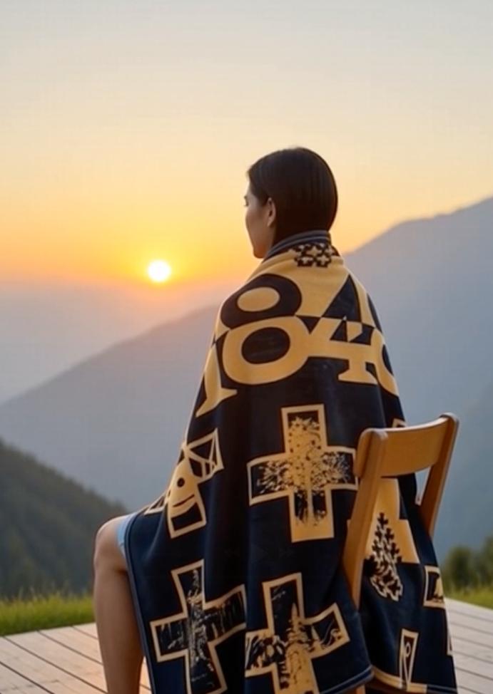 1848 Swiss Heritage  Edition - Stylish Throw Blanket