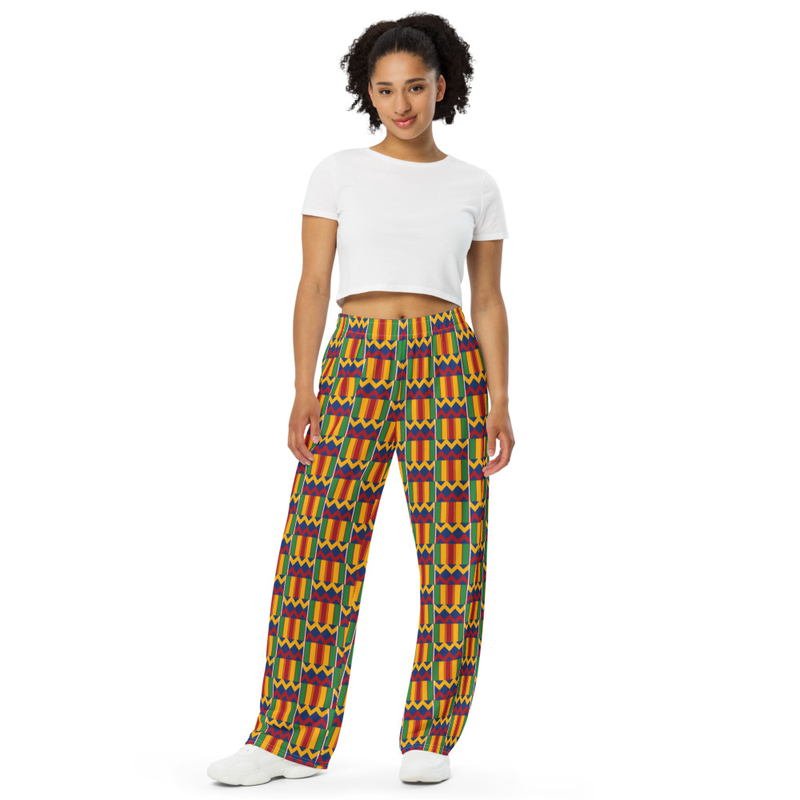Kente-Inspired Pants