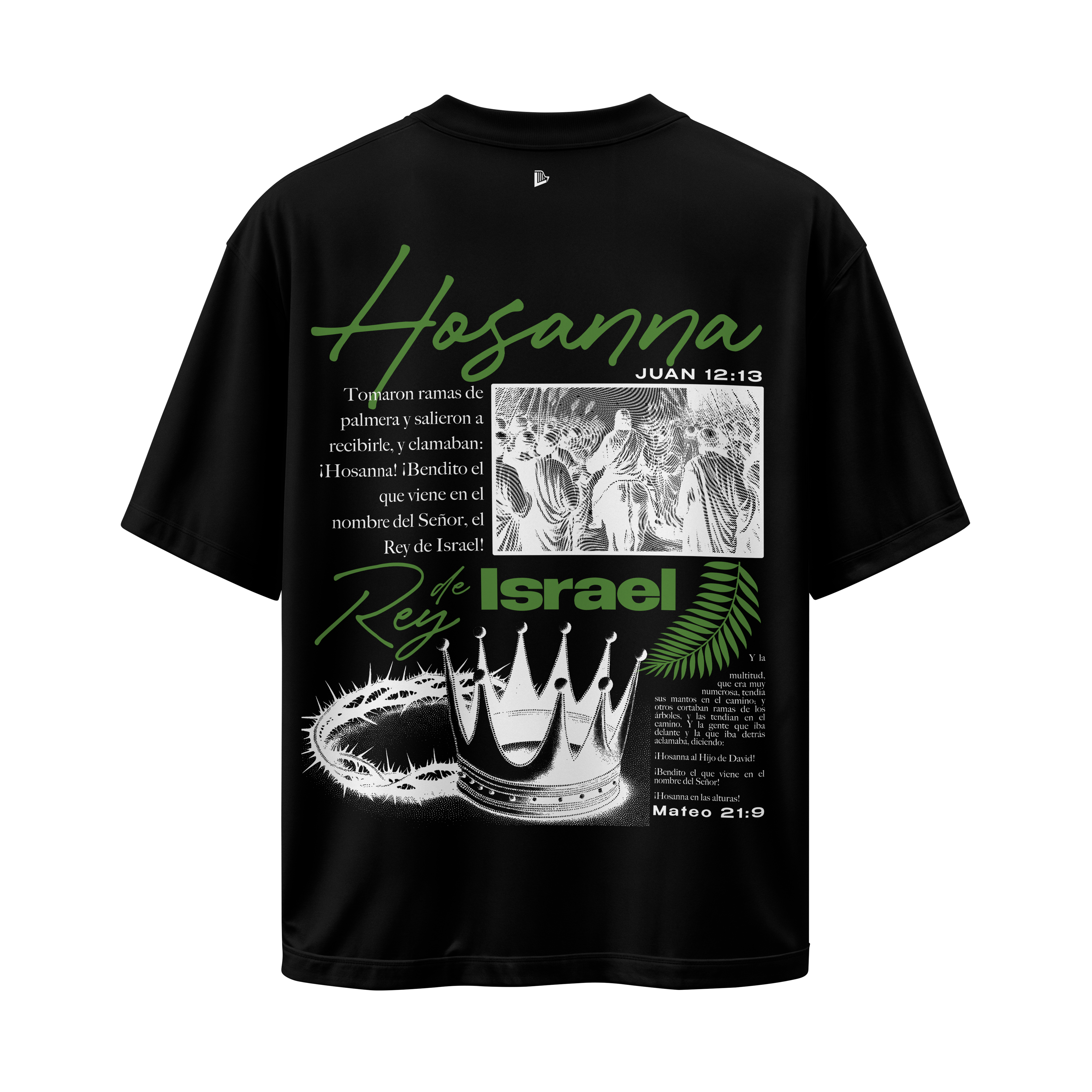 Hosanna - Camiseta Regular Negra