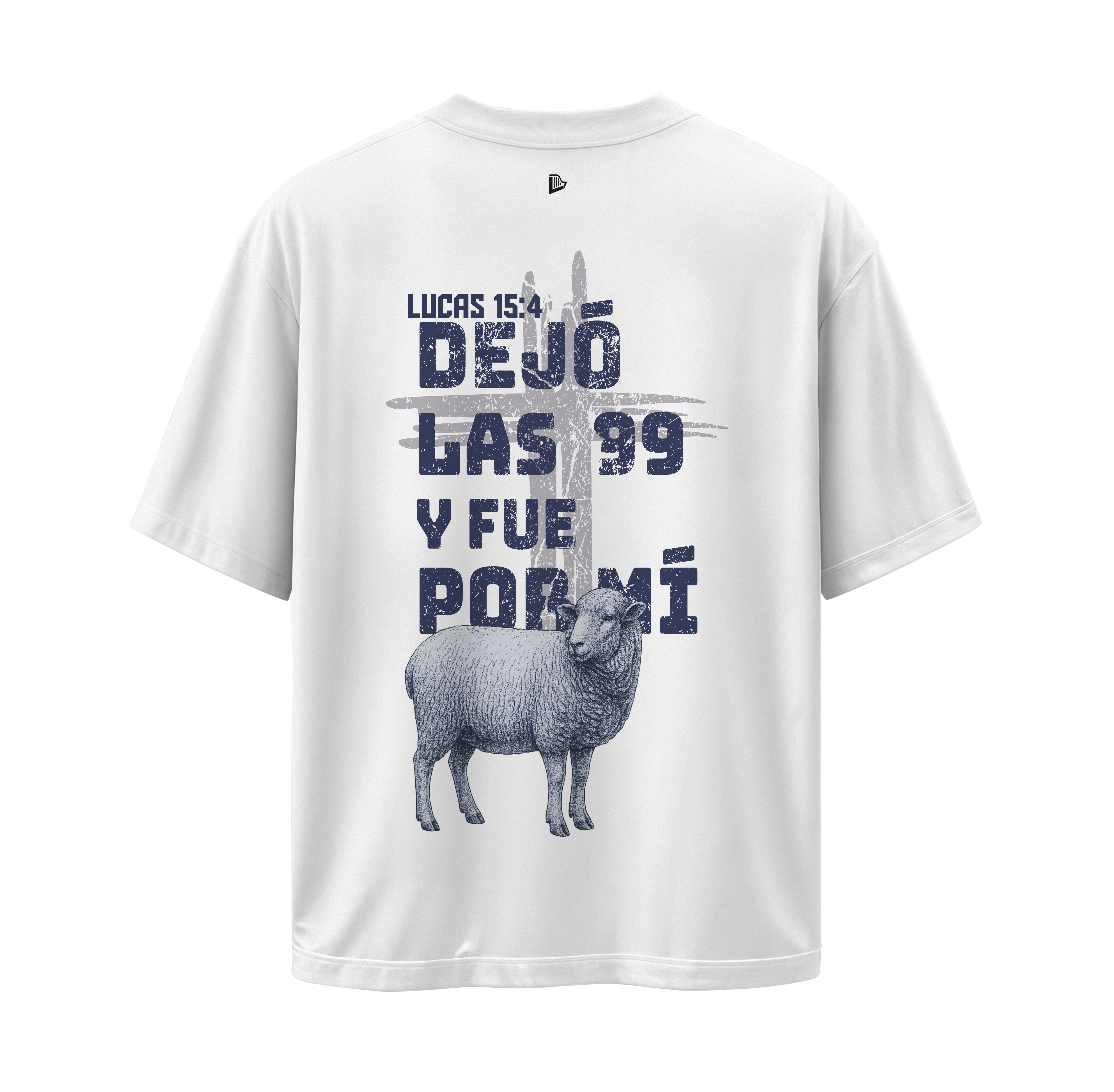 Fue por Mí - Camiseta Regular Blanca