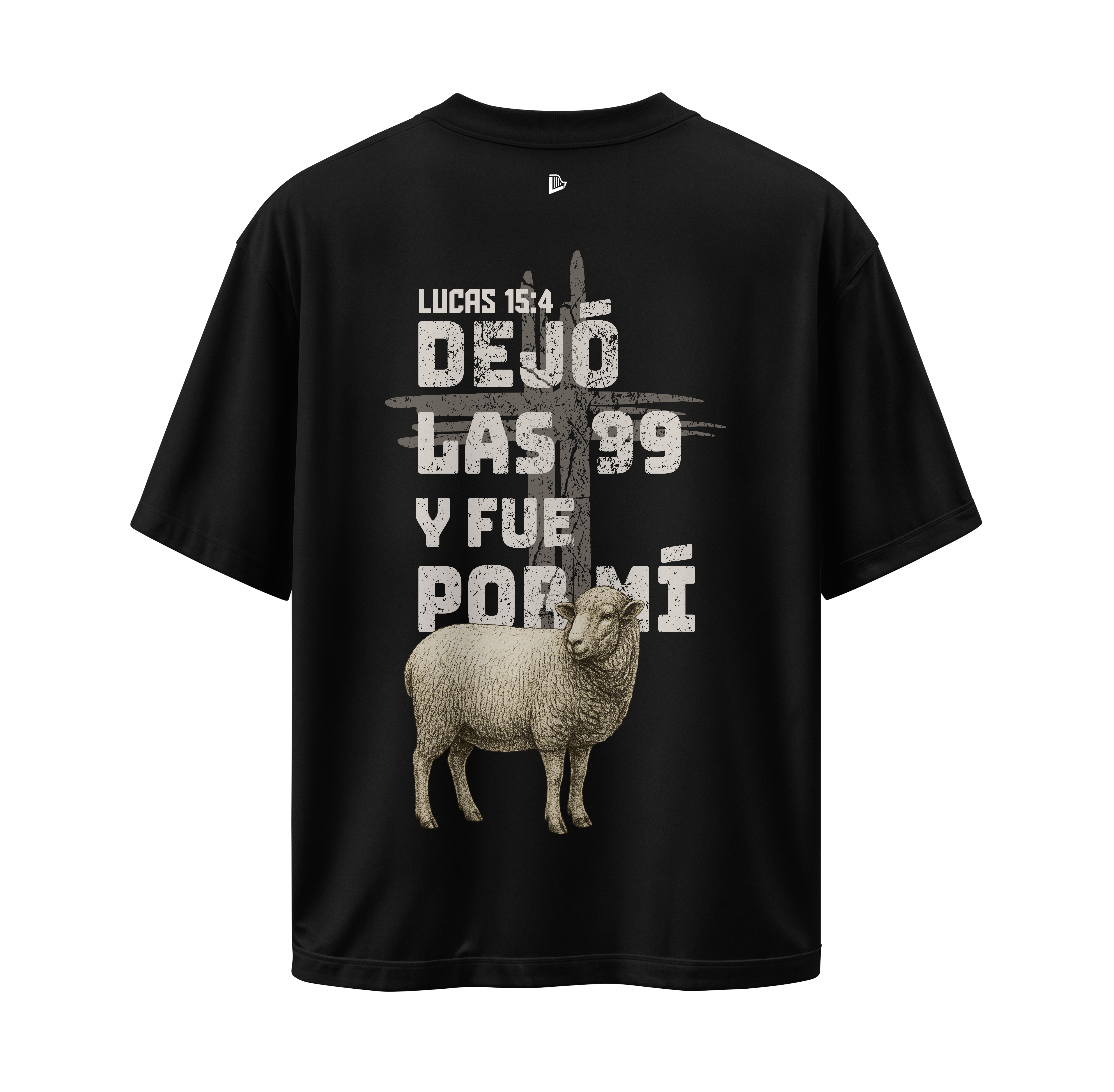 Fue por Mí - Camiseta Regular Negra