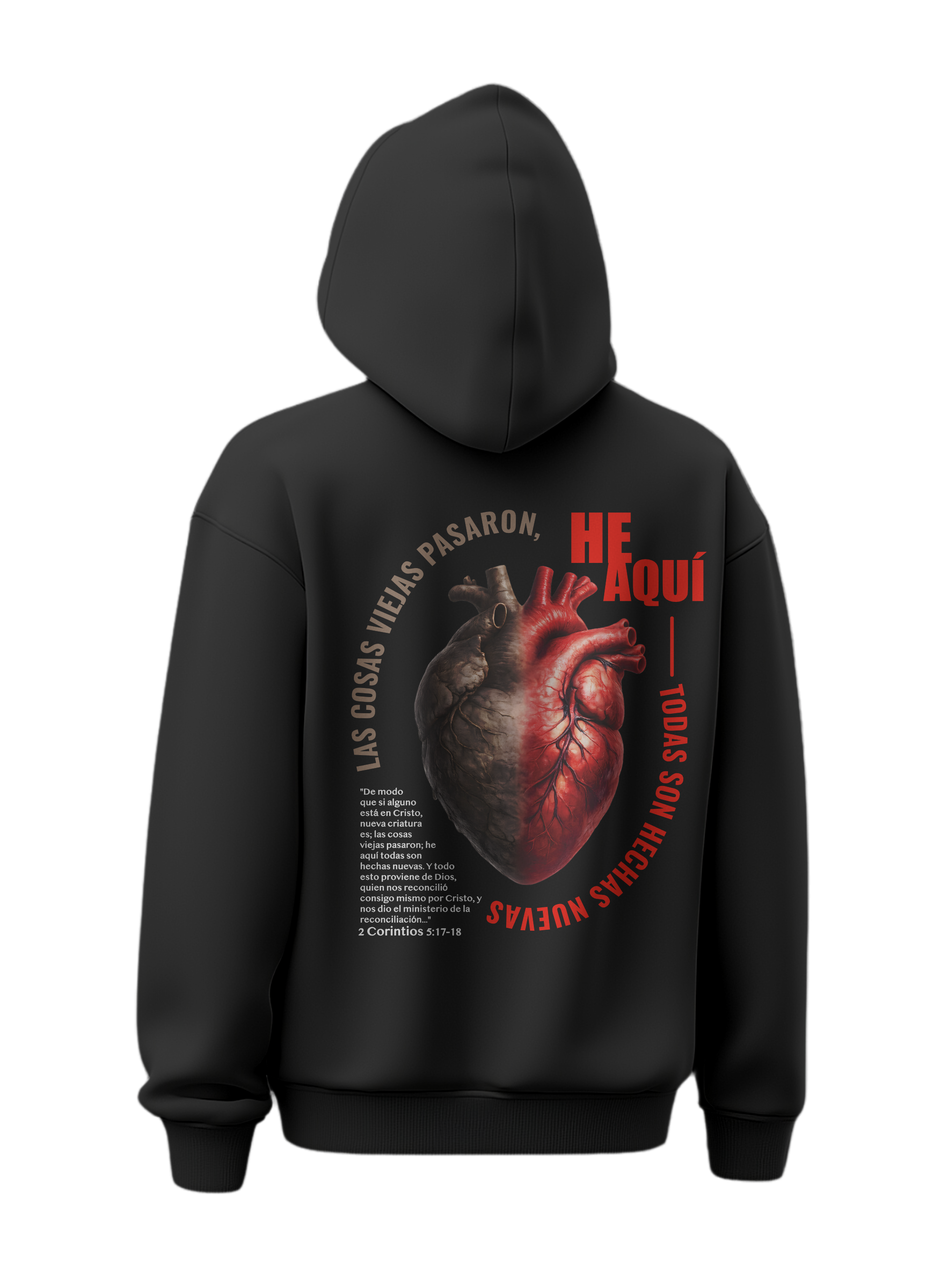 Nueva Criatura – Hoodie Negra