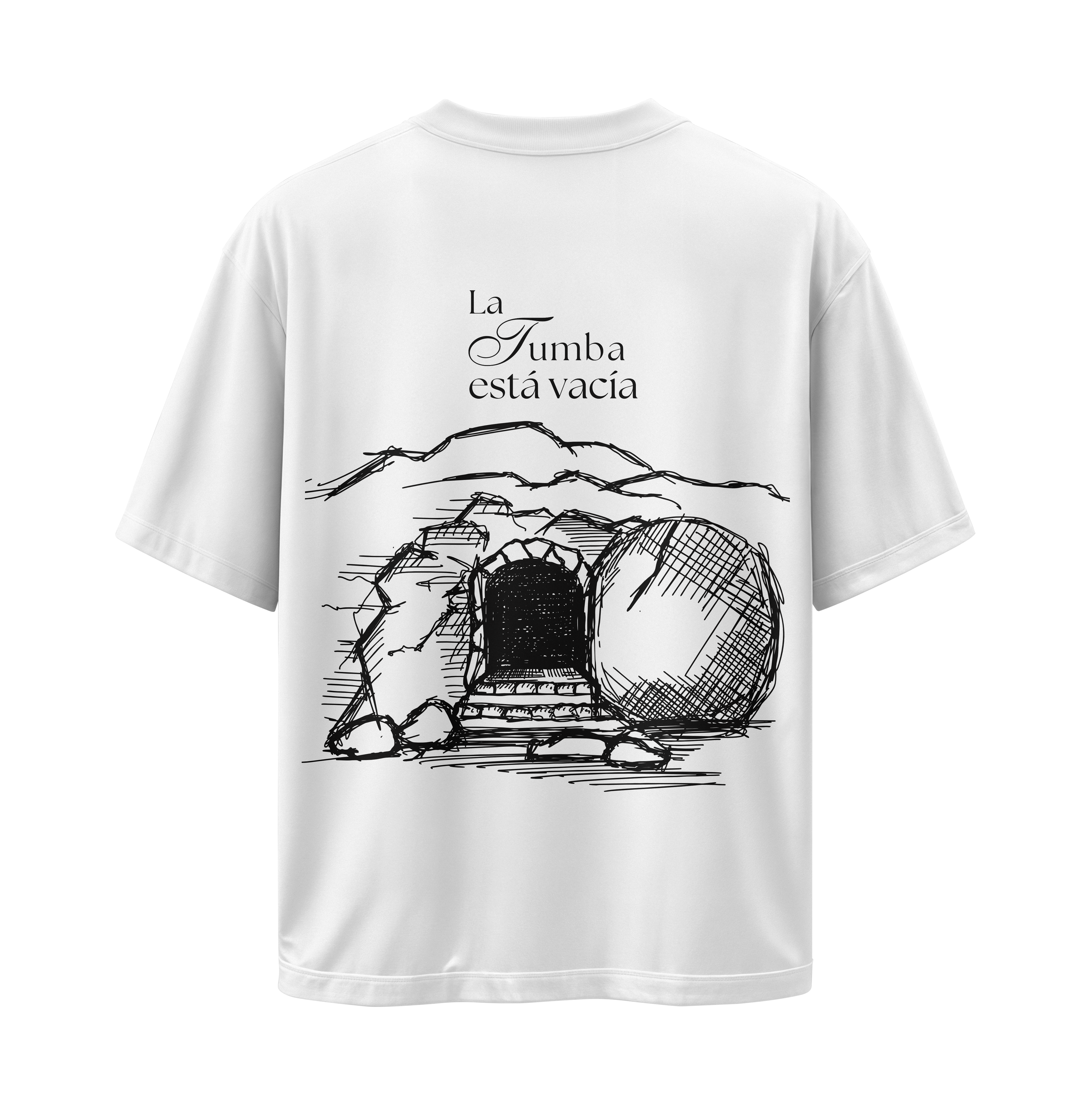 Resucitó - Camiseta Regular Blanca