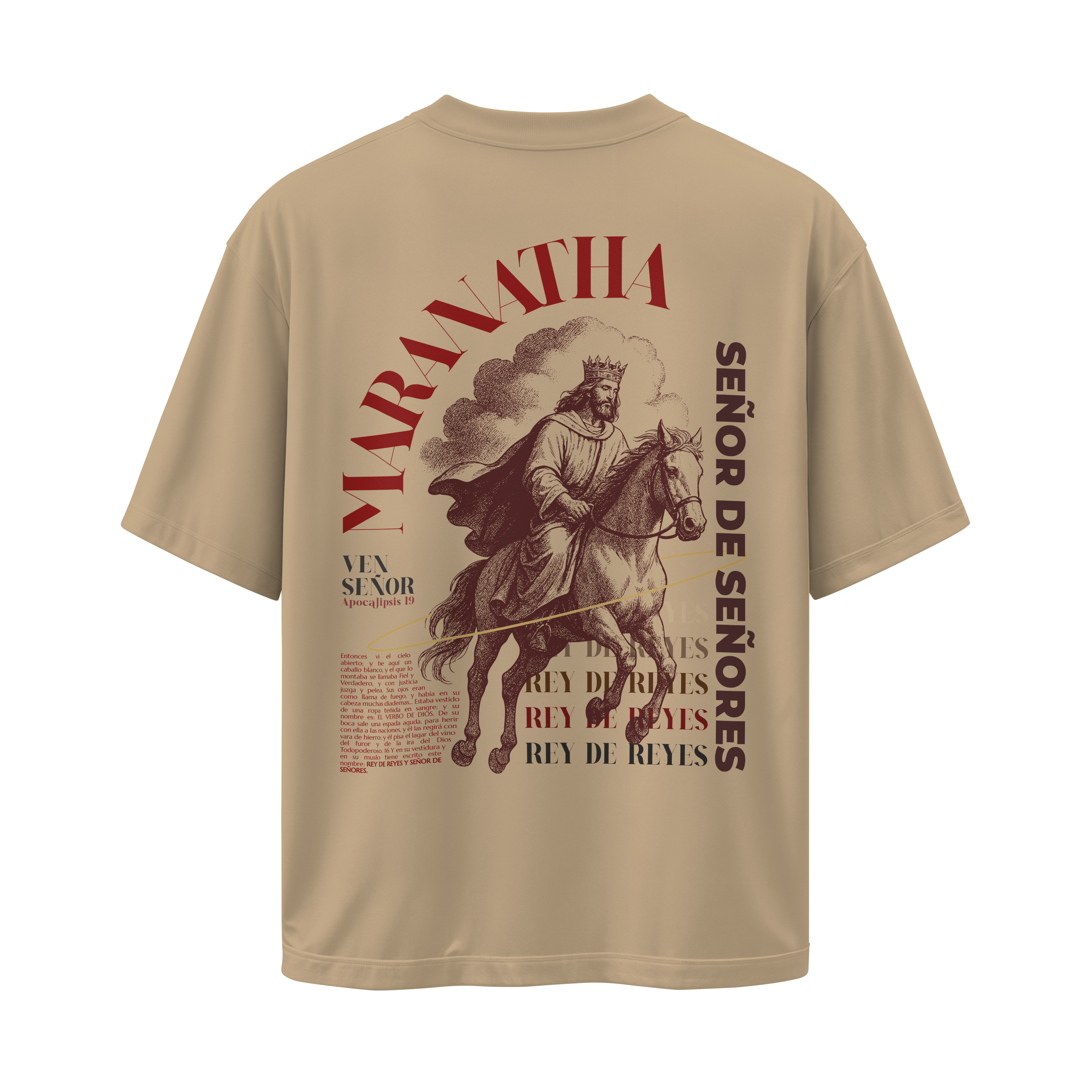 Maranatha - Camiseta Regular Beige
