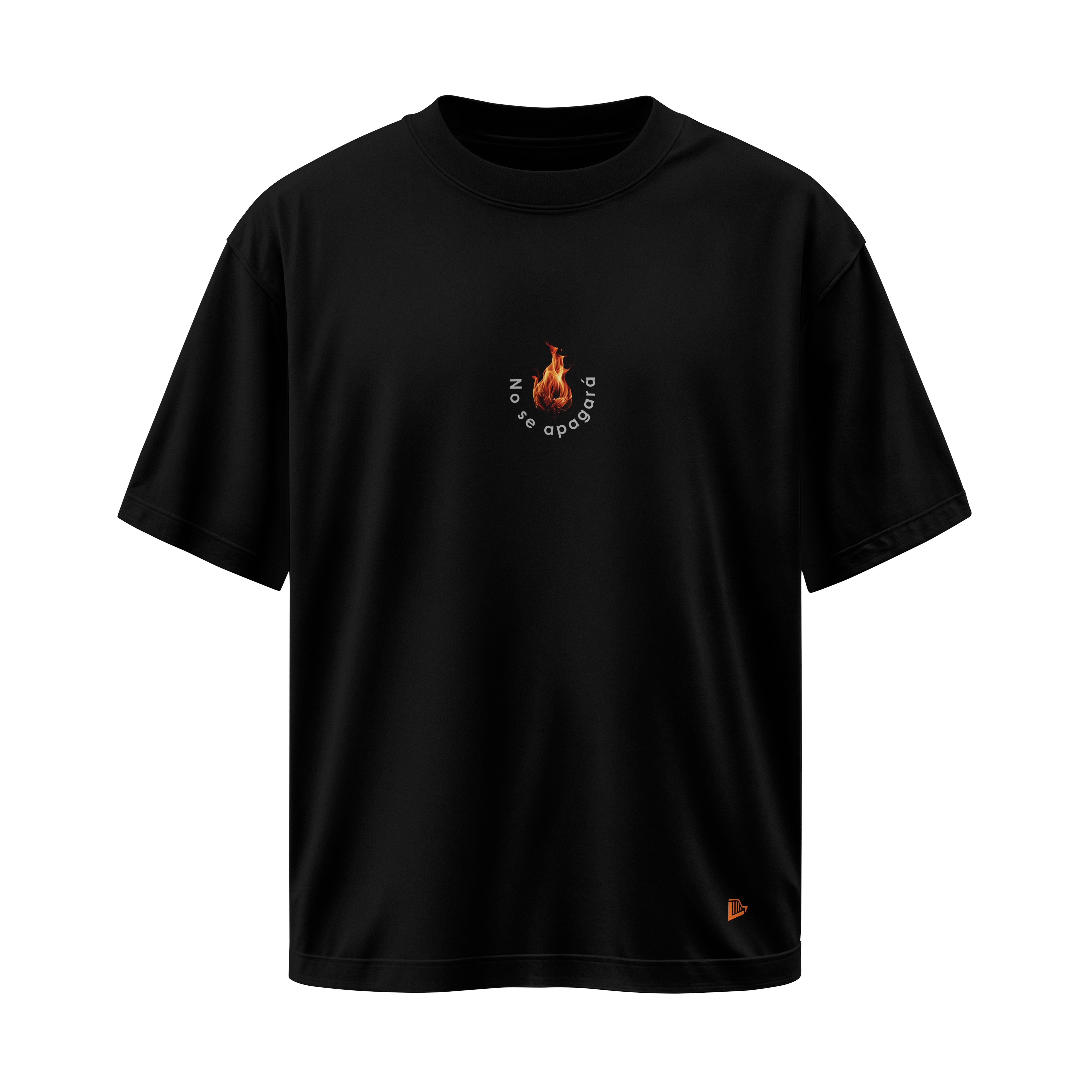 El Fuego Nunca Duerme - Camiseta Regular Negra
