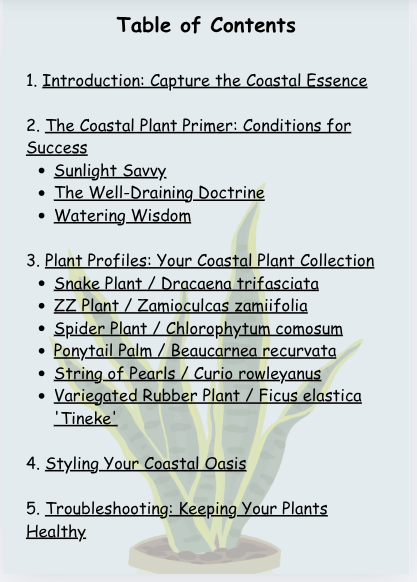 Bring the Outdoors In: The Best Low-Maintenance Coastal Houseplants