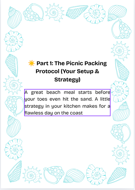 The Art of the Beach Picnic: Simple & Sand-Free Recipes