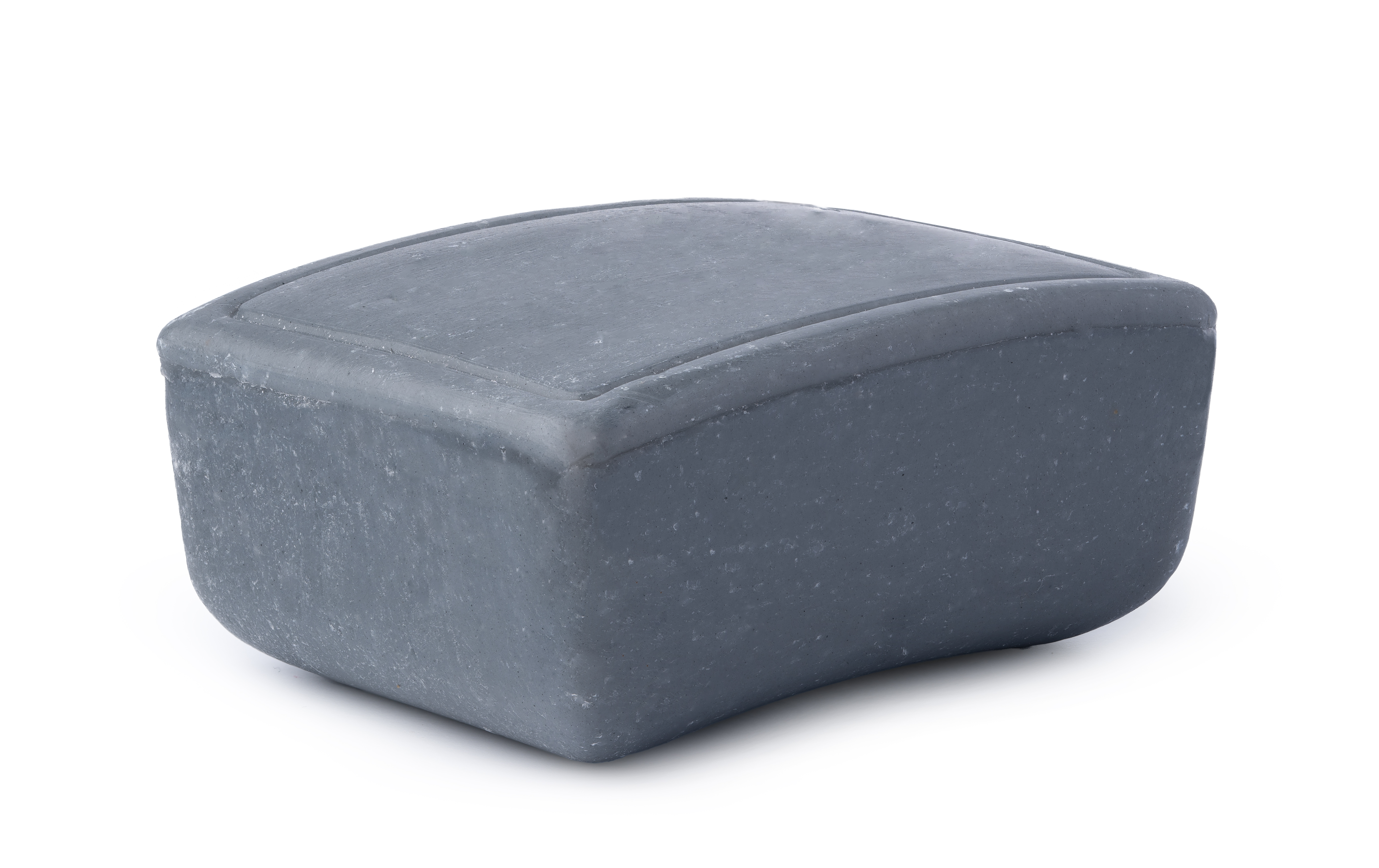 Hand Made Soap - Charcoal with coconut oil- unscented-from Normal to dry skin