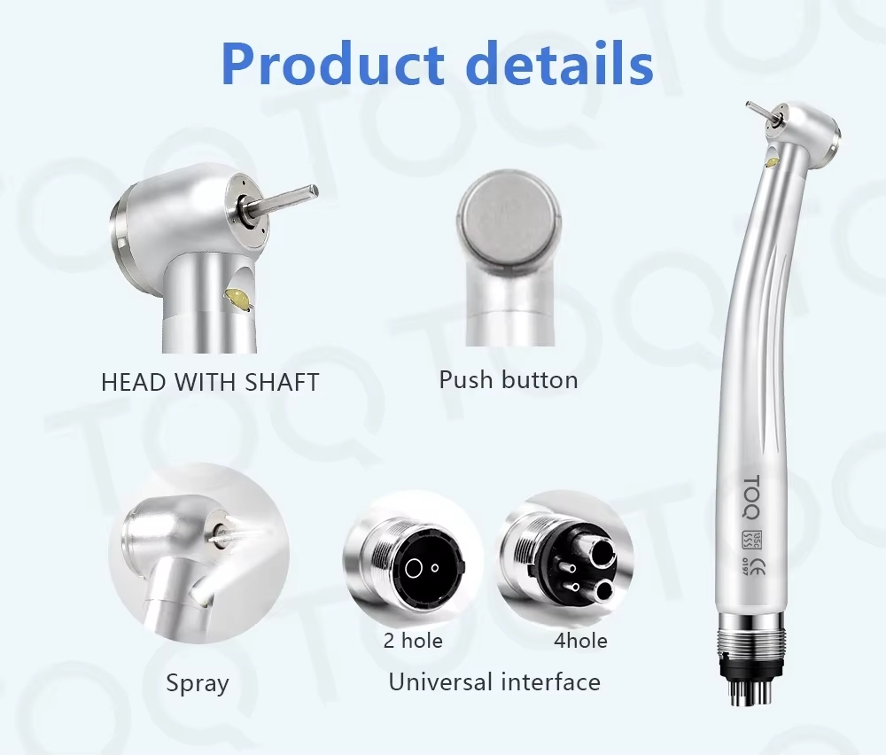 Combo Fotopolimerizador e Caneta de Alta Rotação Led DentLux