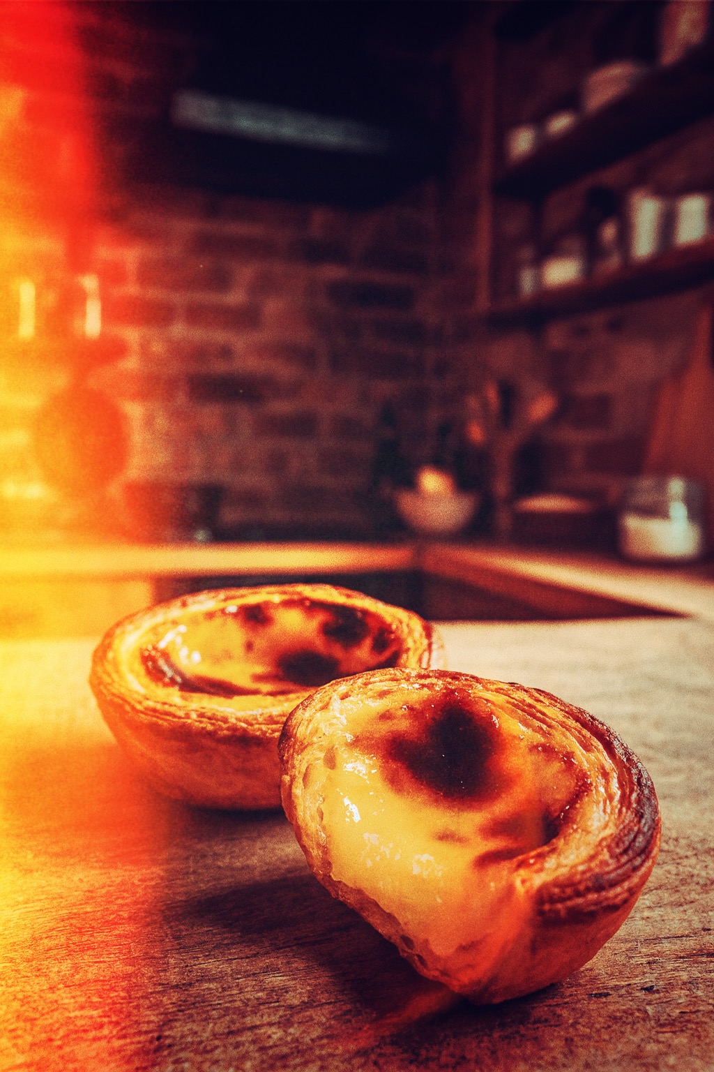 Homemade Portuguese Custard Tarts - Box of 6