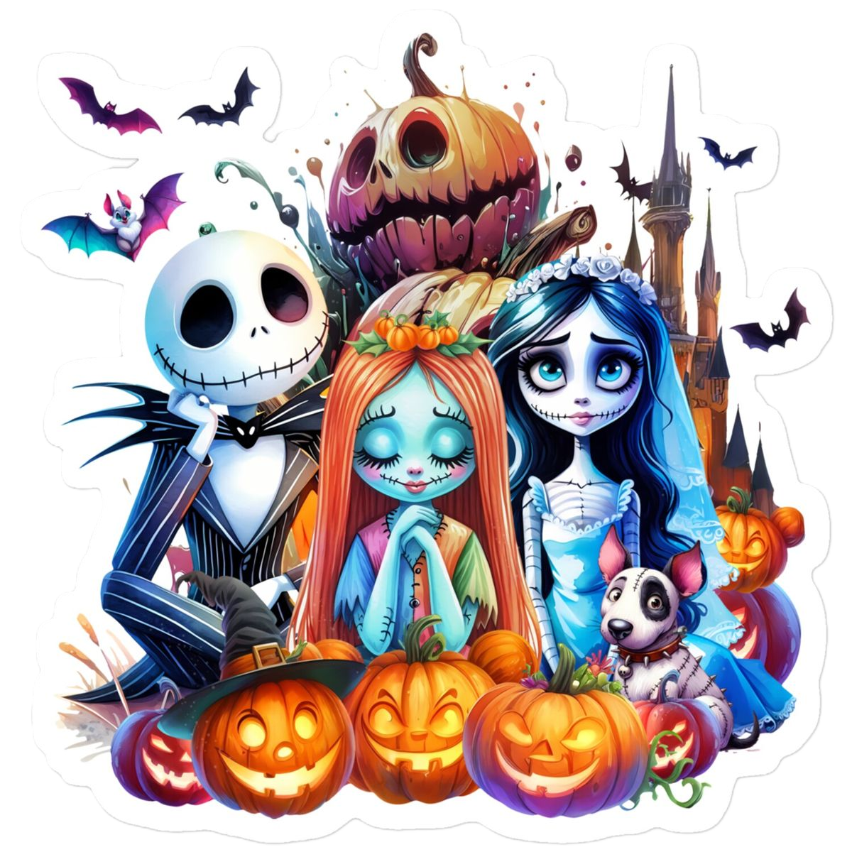 Halloween Gothic Sticker Pack DTF