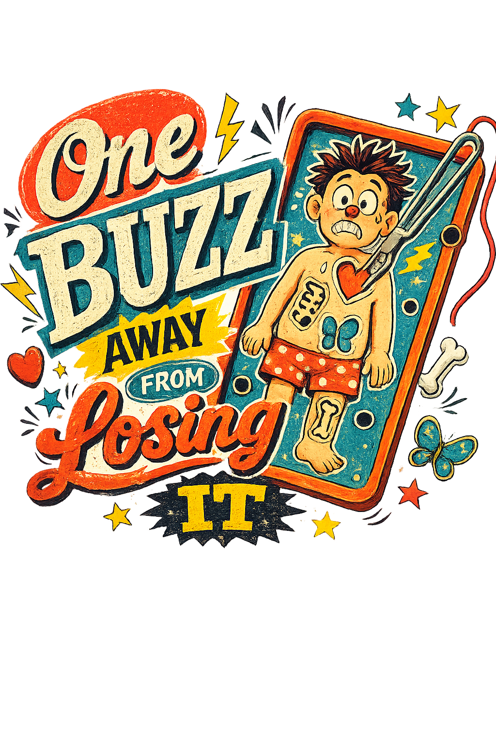 Classic Operation Board Game DTF