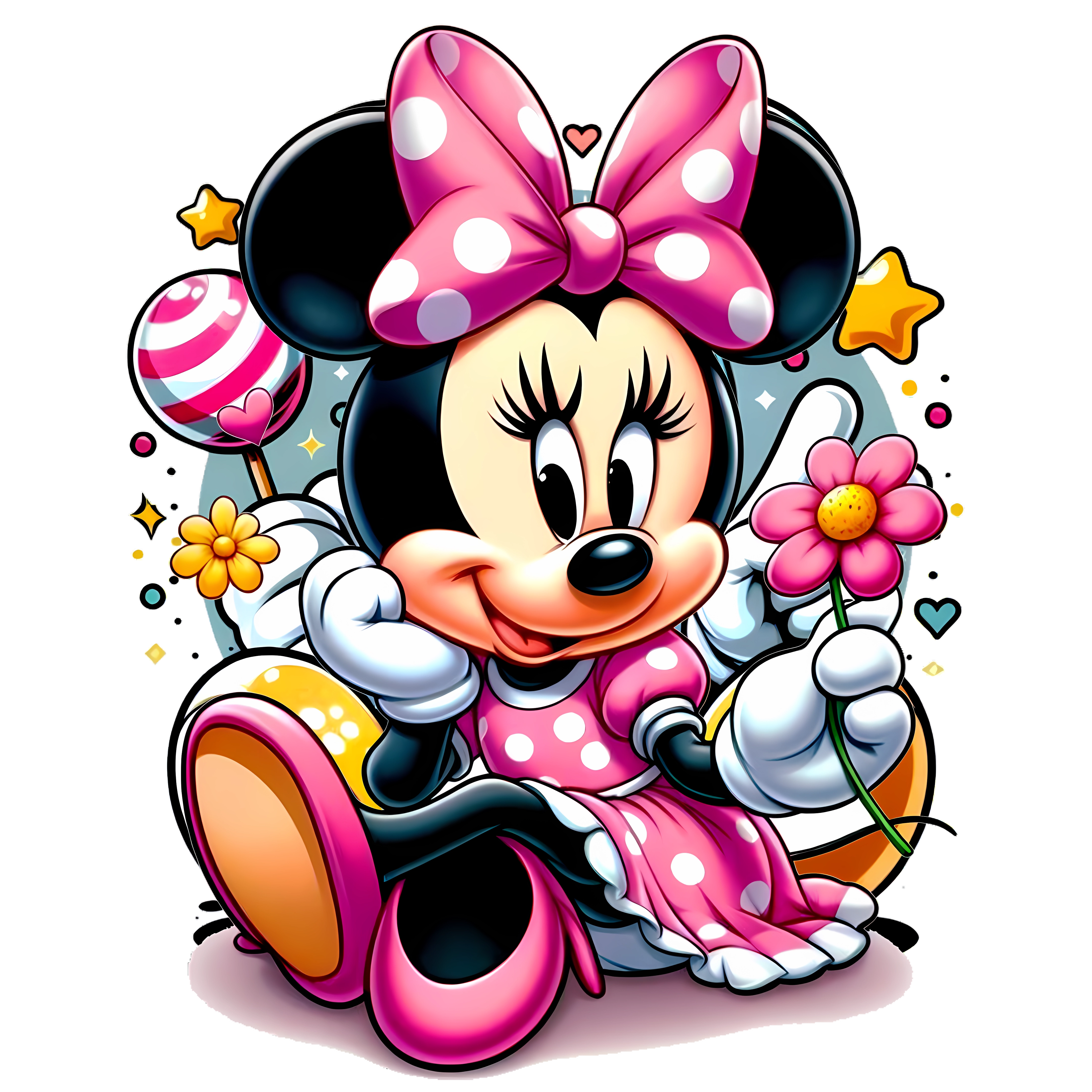 Minnie Mouse Collectible Figure DTF