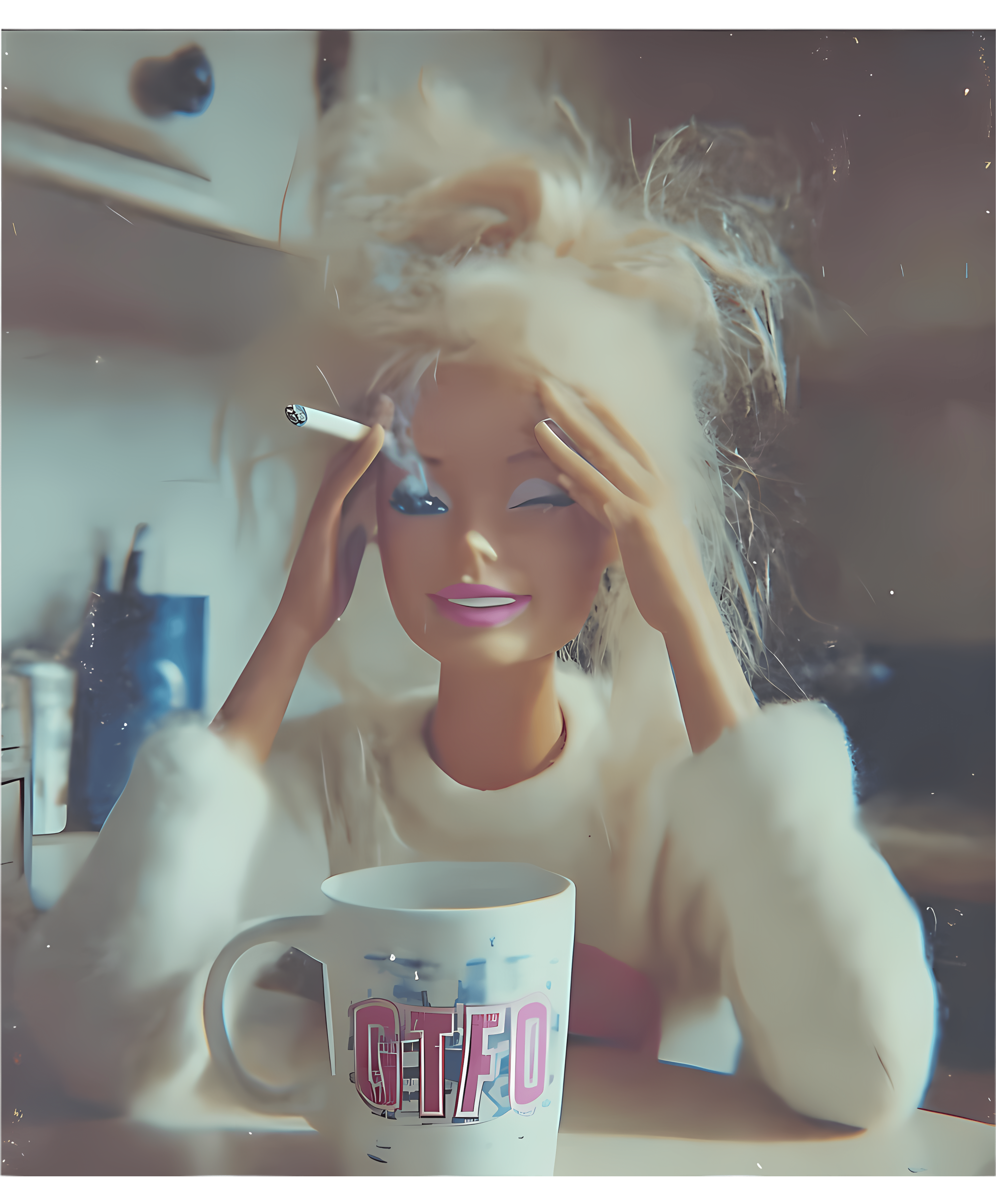 GTFO Ceramic Mug DTF