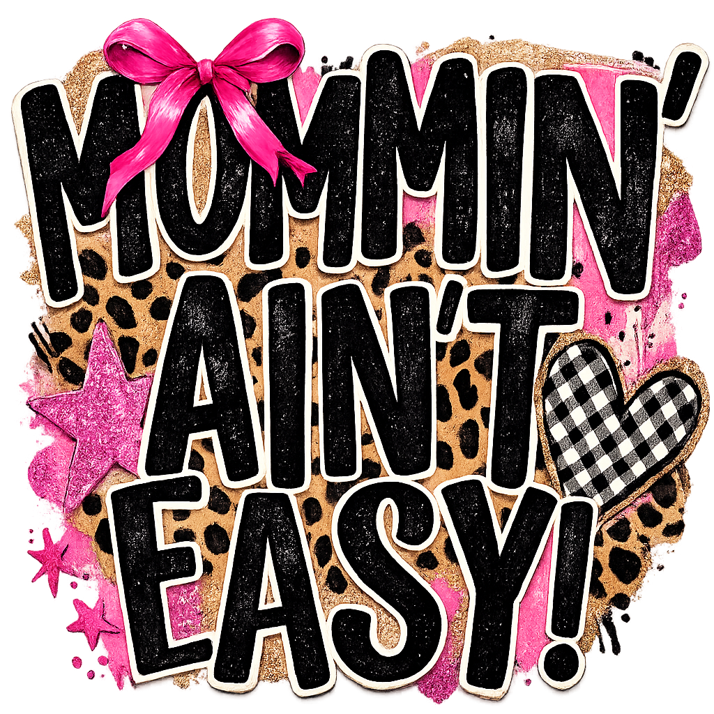 Mommin' Ain't Easy Tee DTF