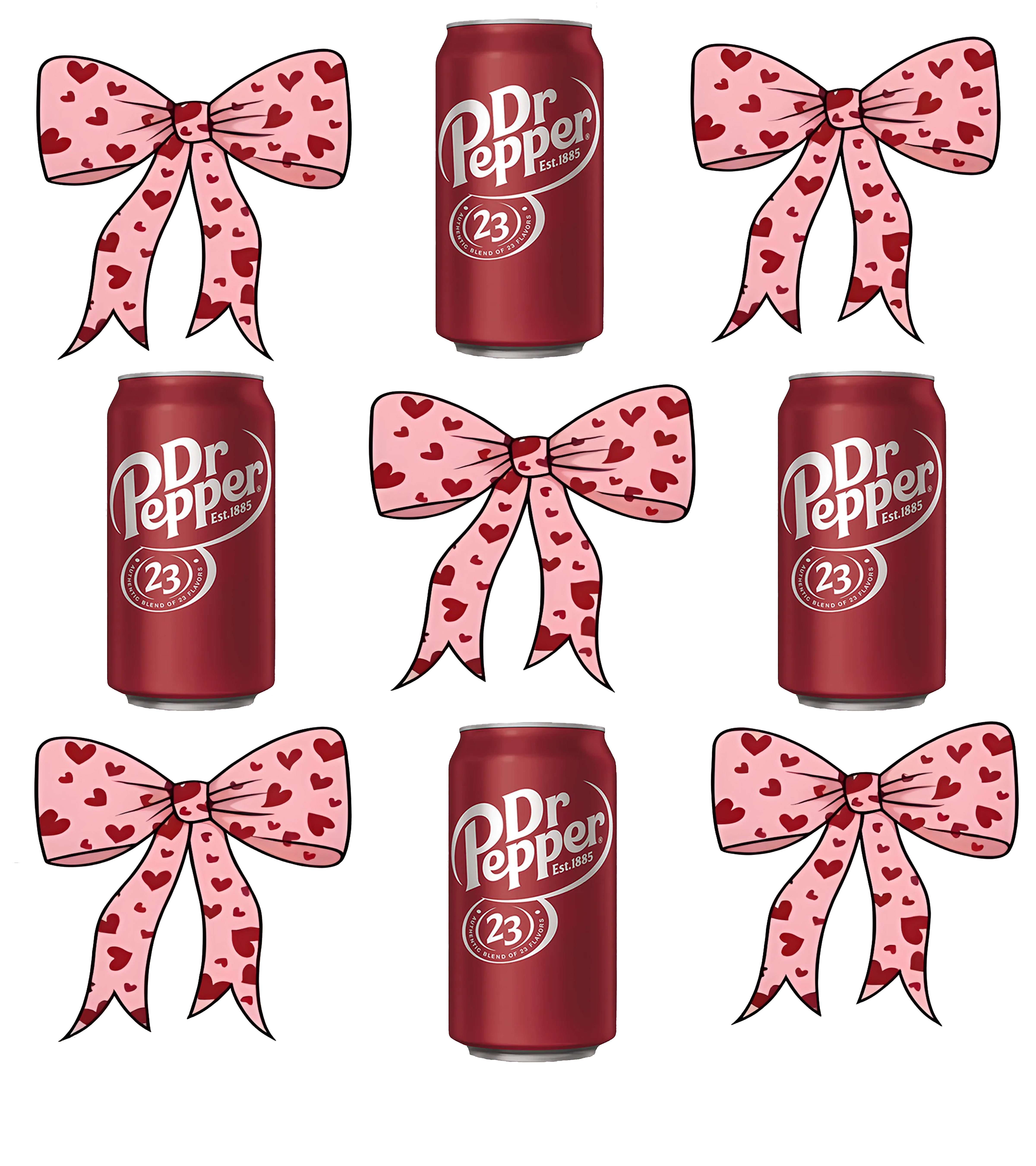Dr Pepper Soda dtf