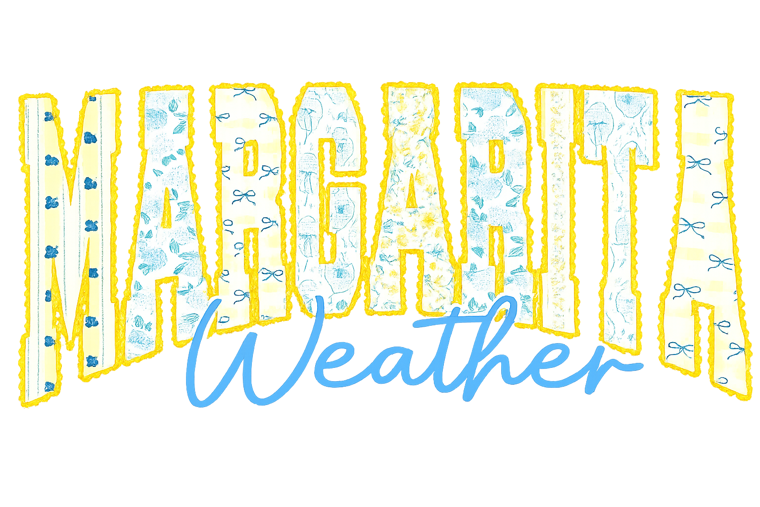 Margarita Weather Tee DTF
