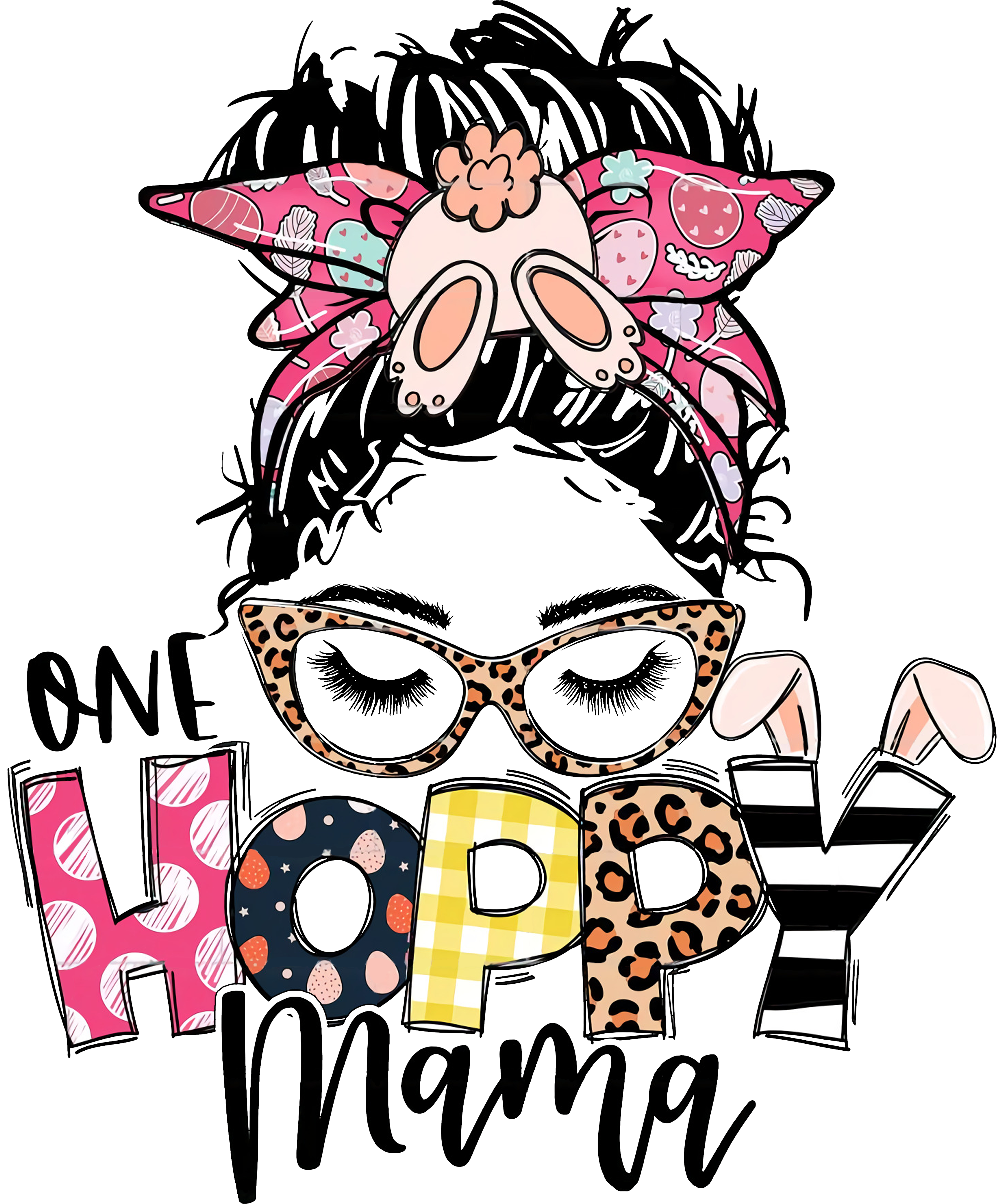 Hoppy Easter Graphic Tee DTF