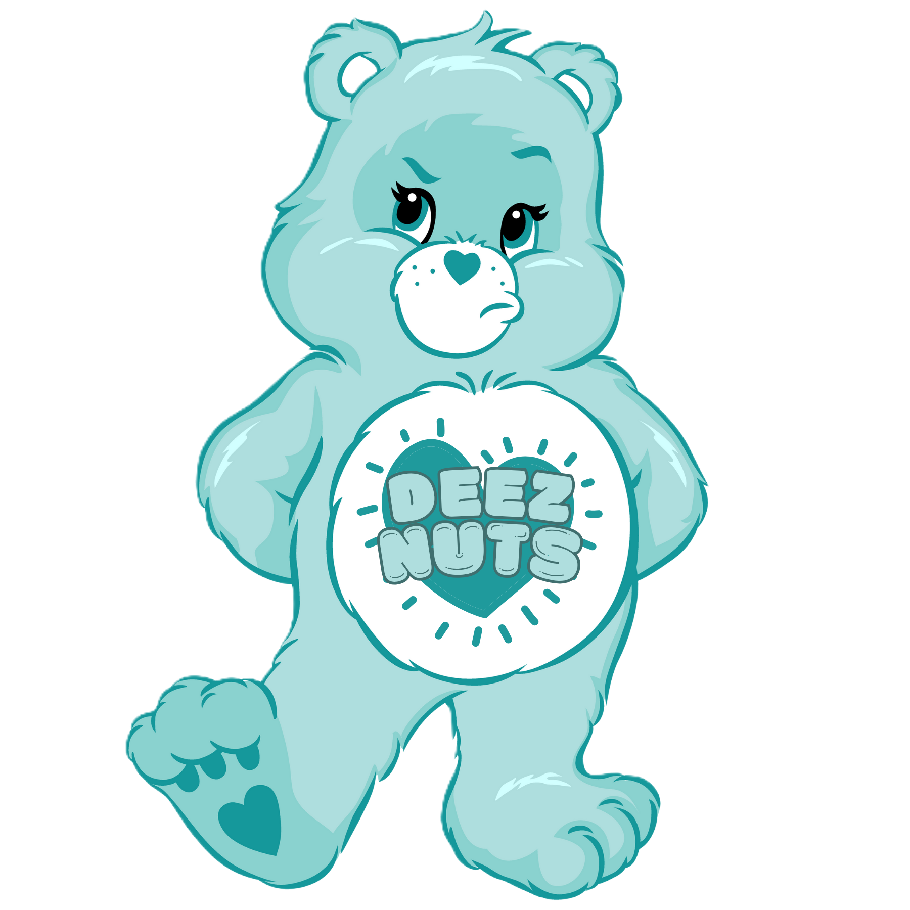 Blue Bear Plush Toy DTF