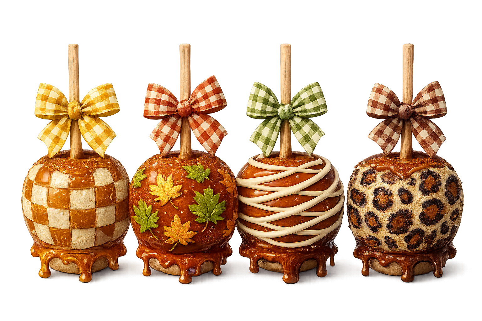 Gourmet Decorative Caramel Apples DTF