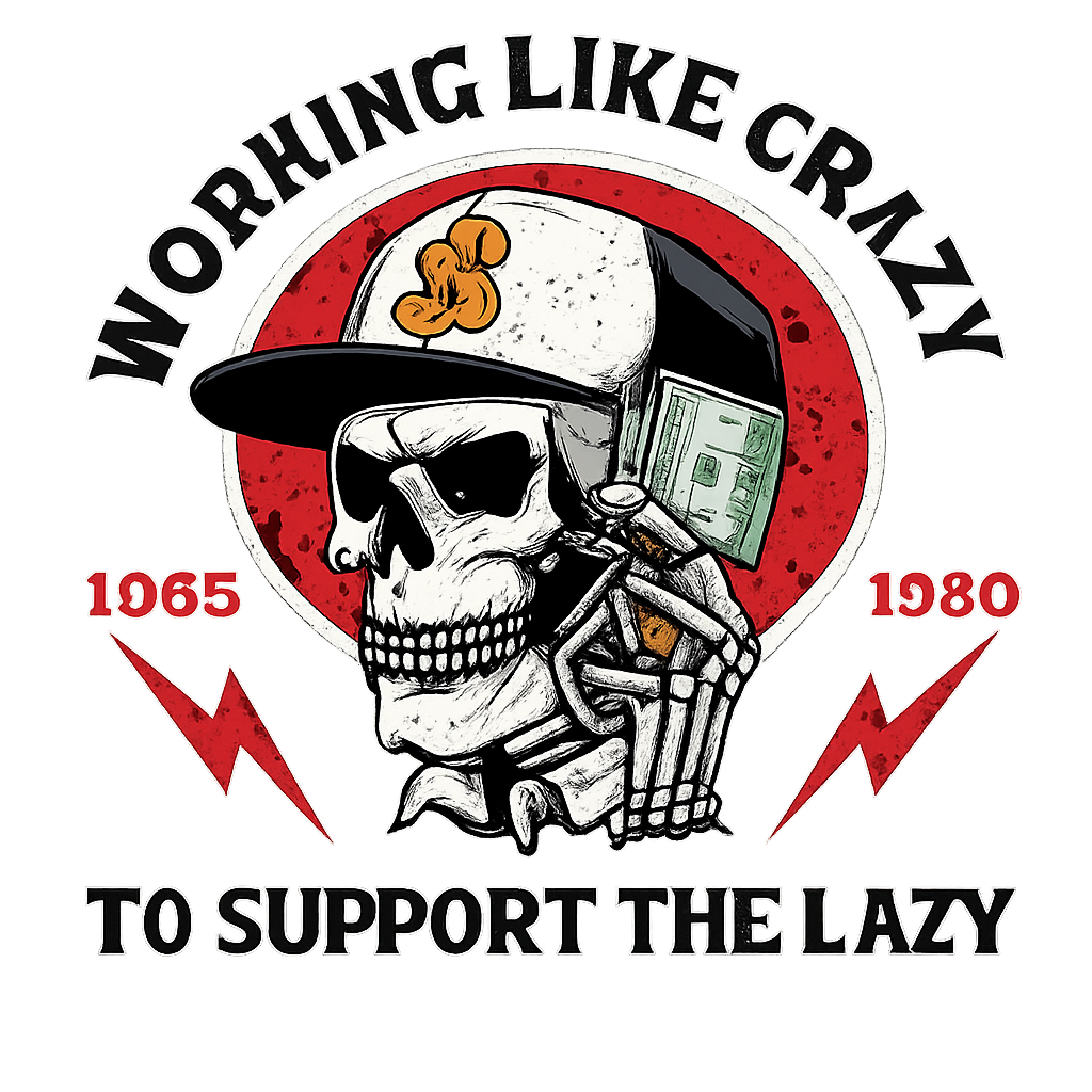 Skull Worker Graphic DTF