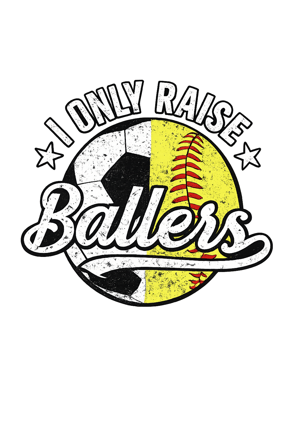 I Only Raise Ballers Shirt DTF