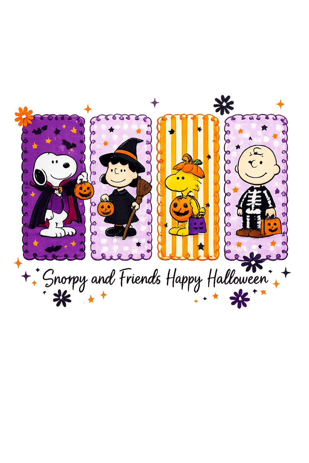 Peanuts Halloween T-Shirt DTF
