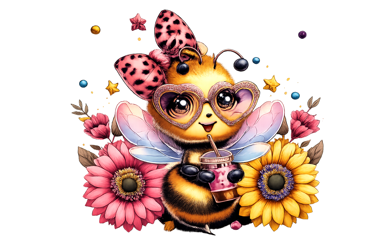 Cute Bee DTF