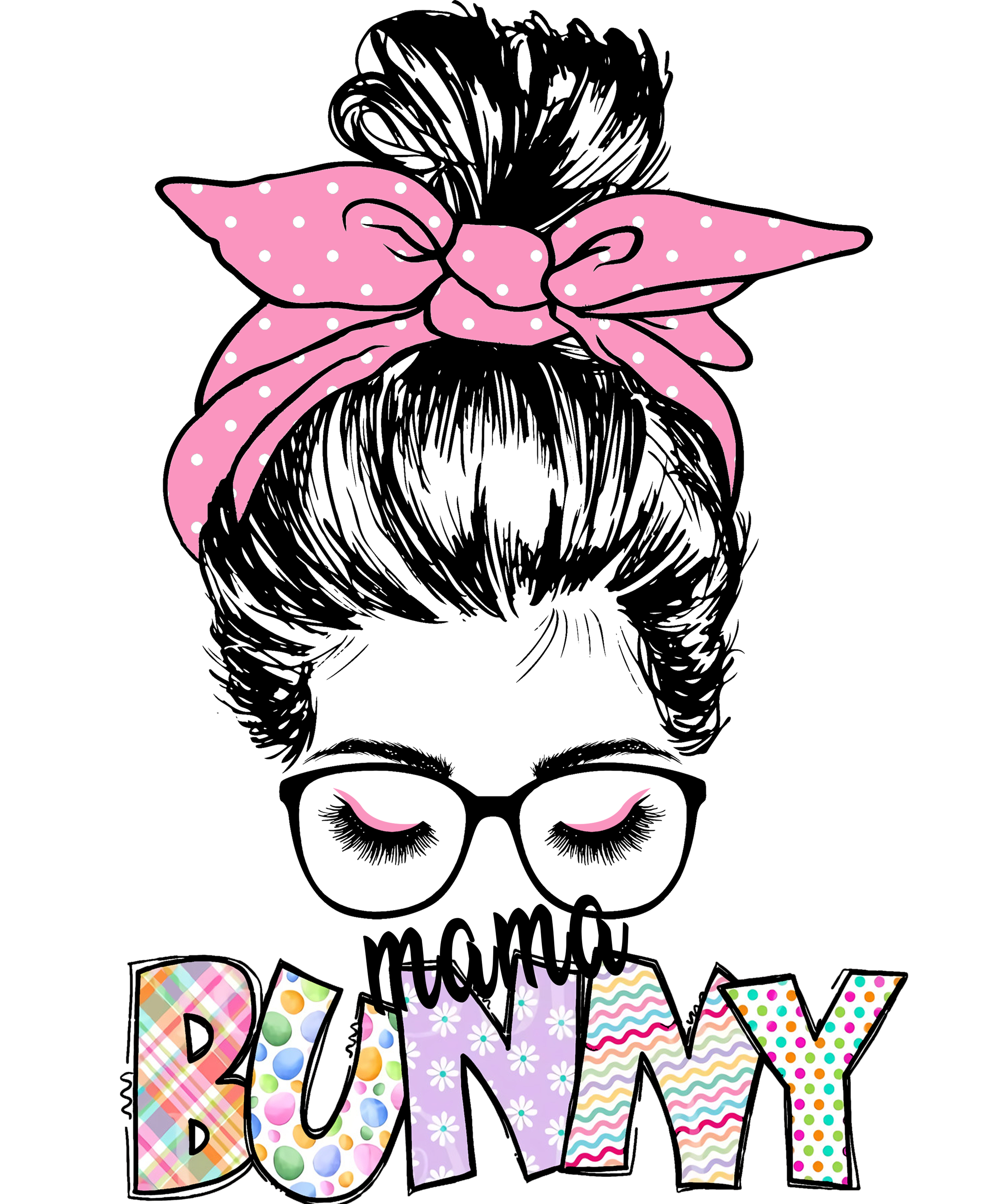 Bunny Girl Art Print DTF