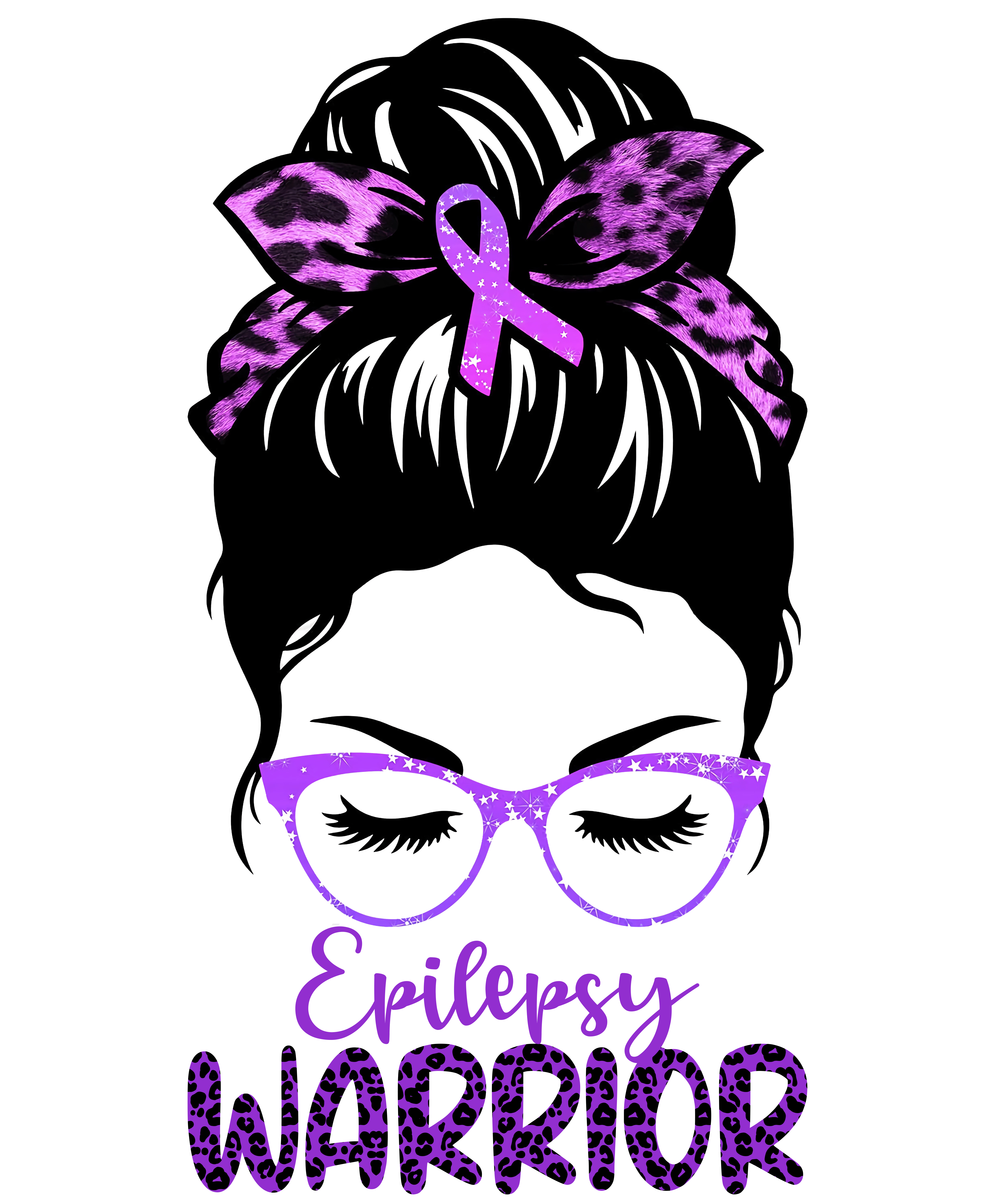 Epilepsy Warrior T-Shirt DTF