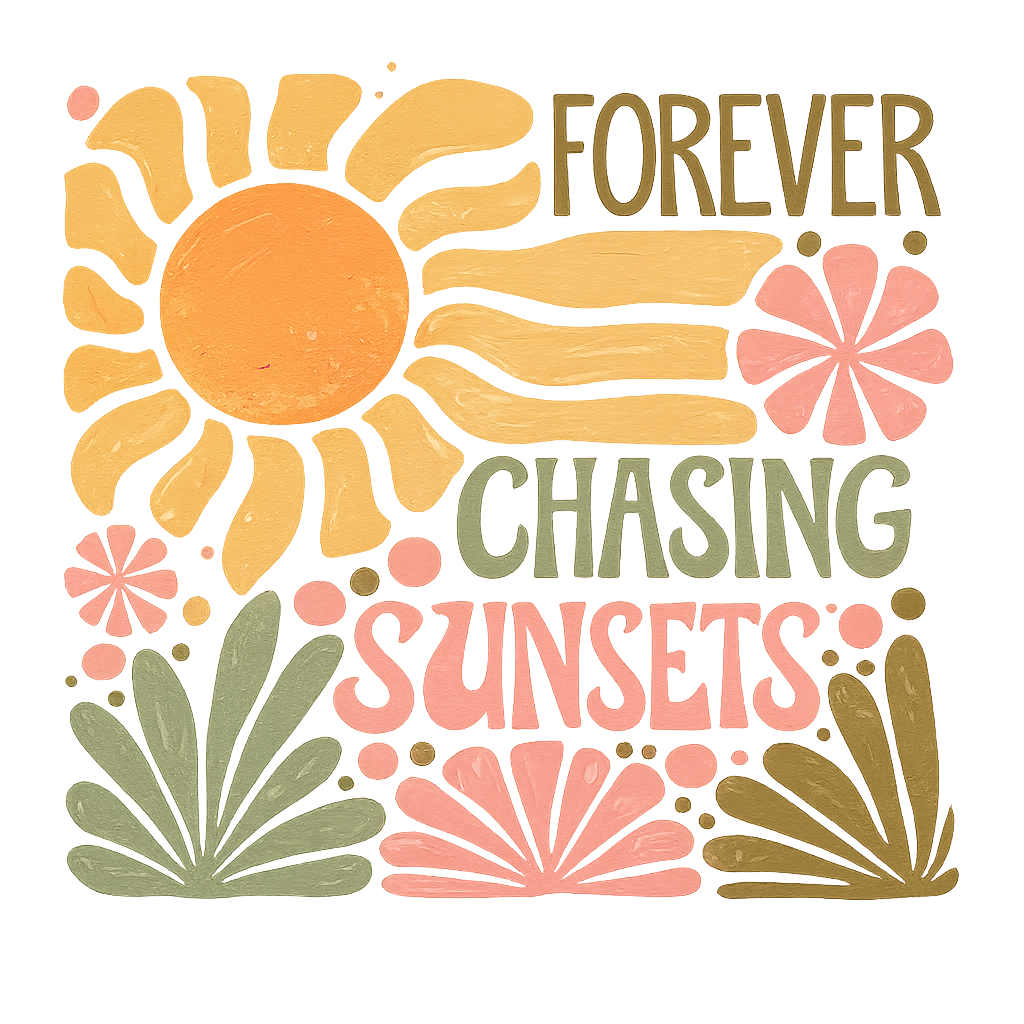 Sunset Chaser Art Print DTF