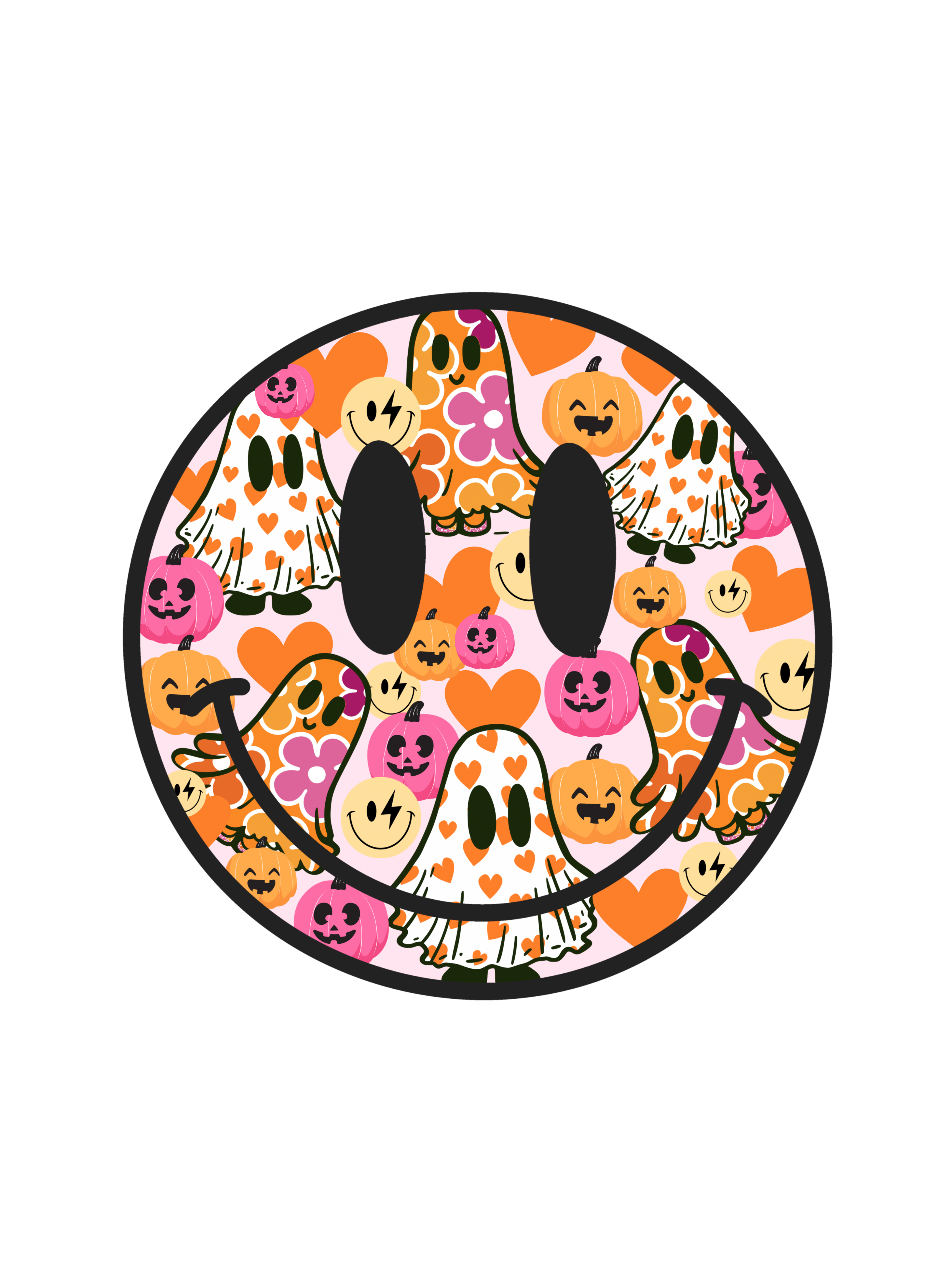 Halloween Smiley Sticker