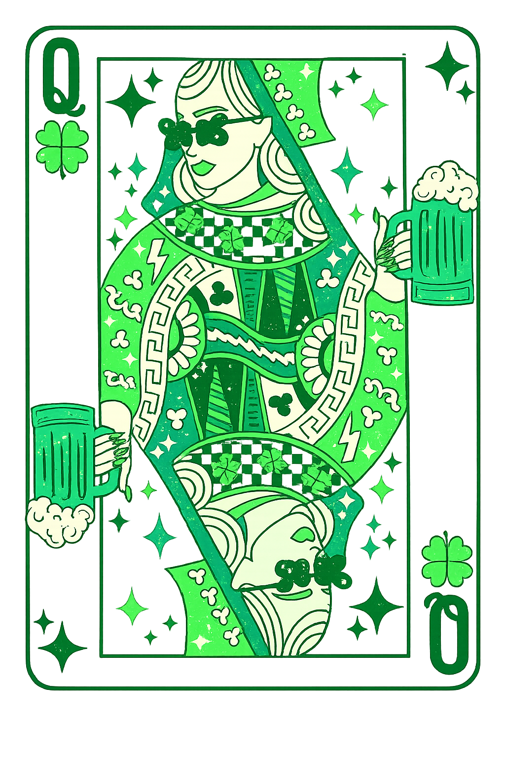 Queen of St. Patrick’s Day DTF