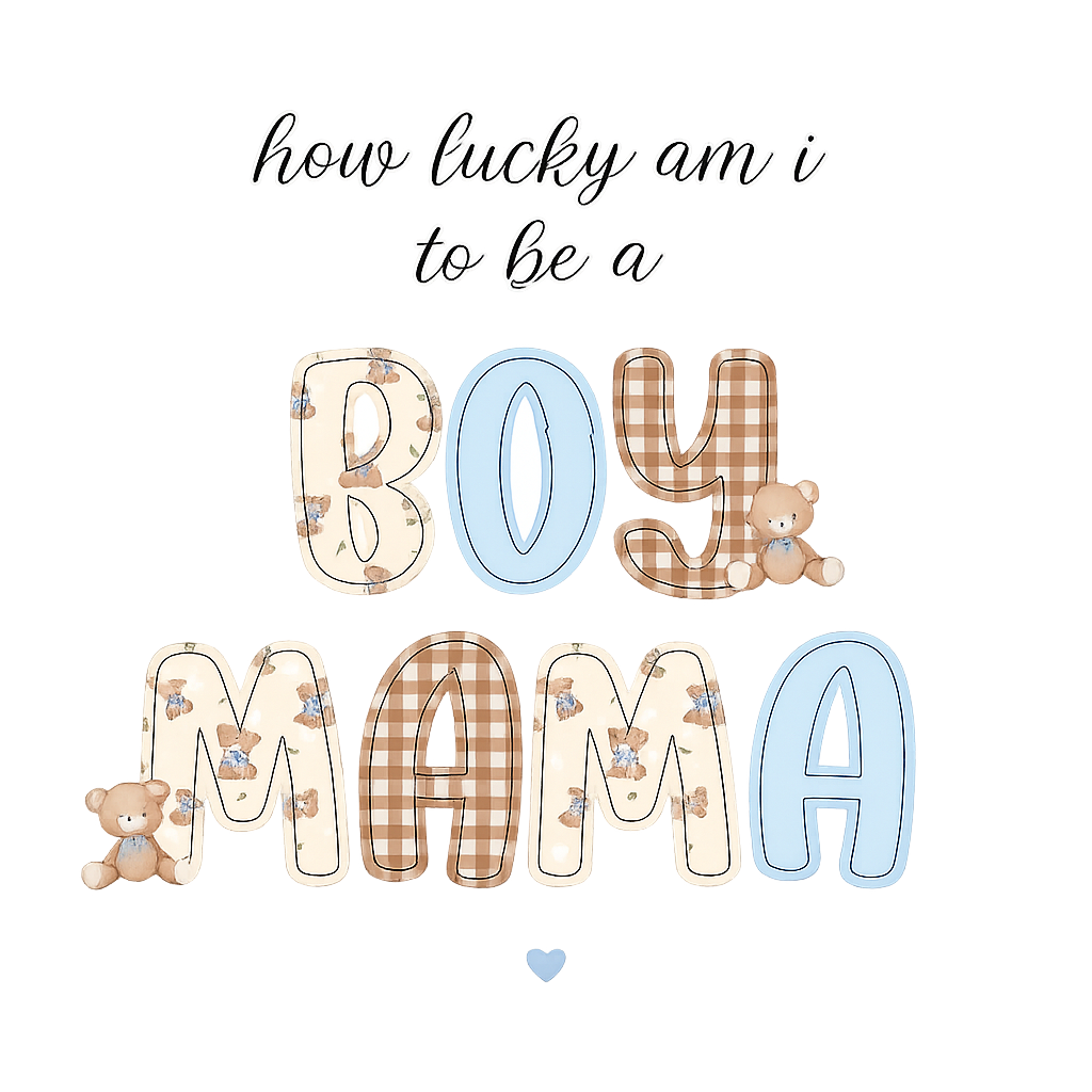 Boy Mama T-Shirt dtf
