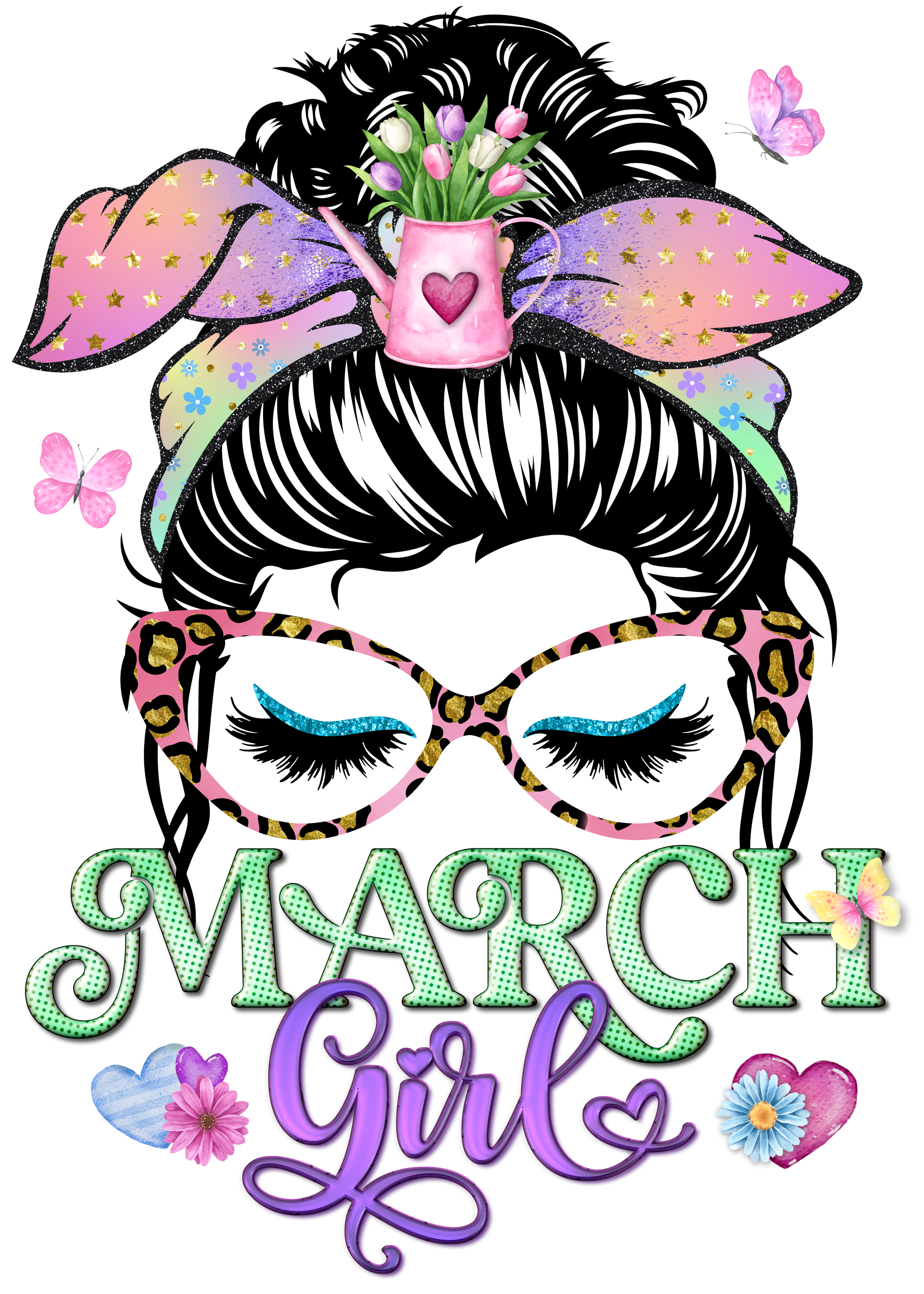 March Girl DTF