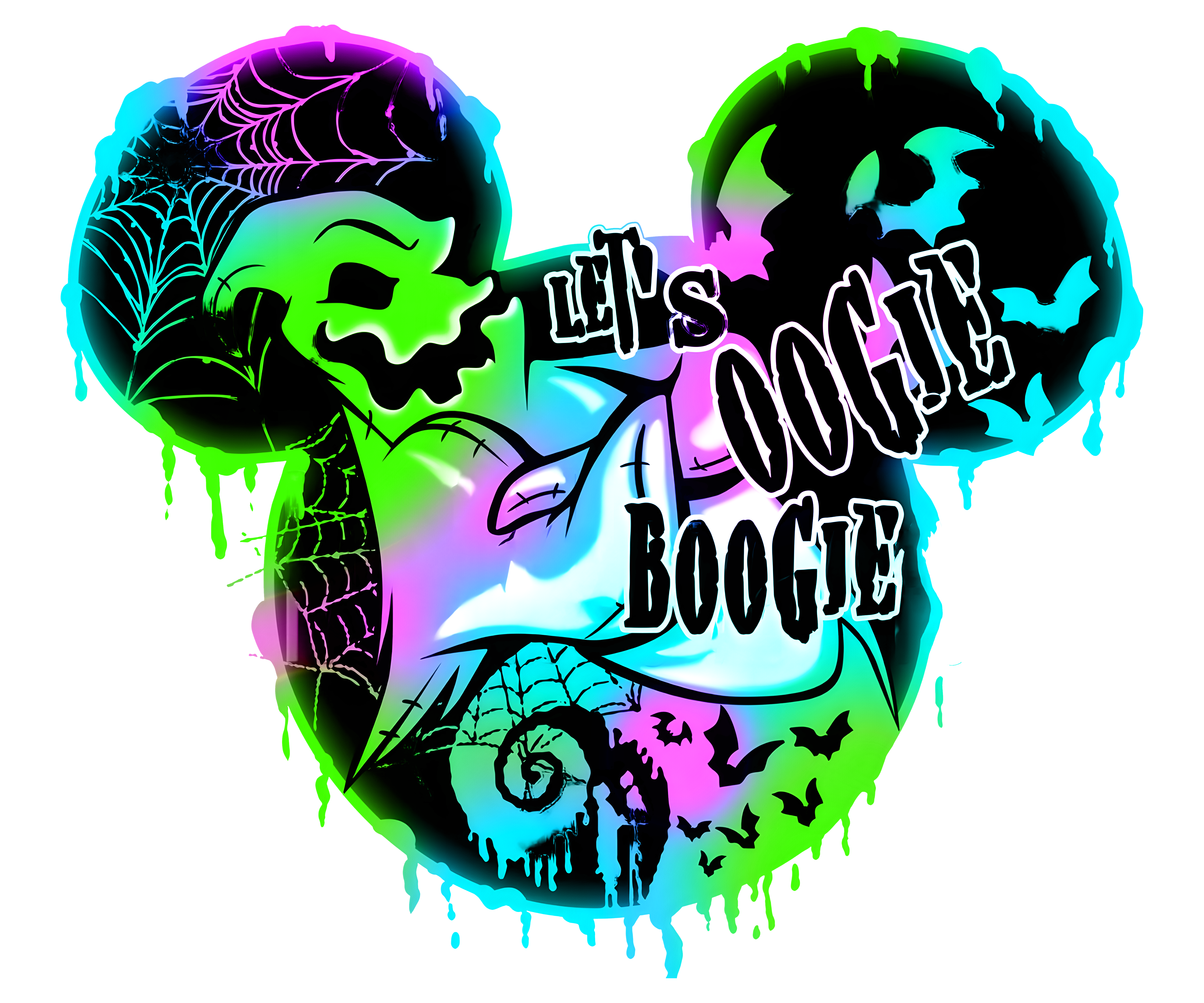 Let's Oogie Boogie Glow T-shirt DTF