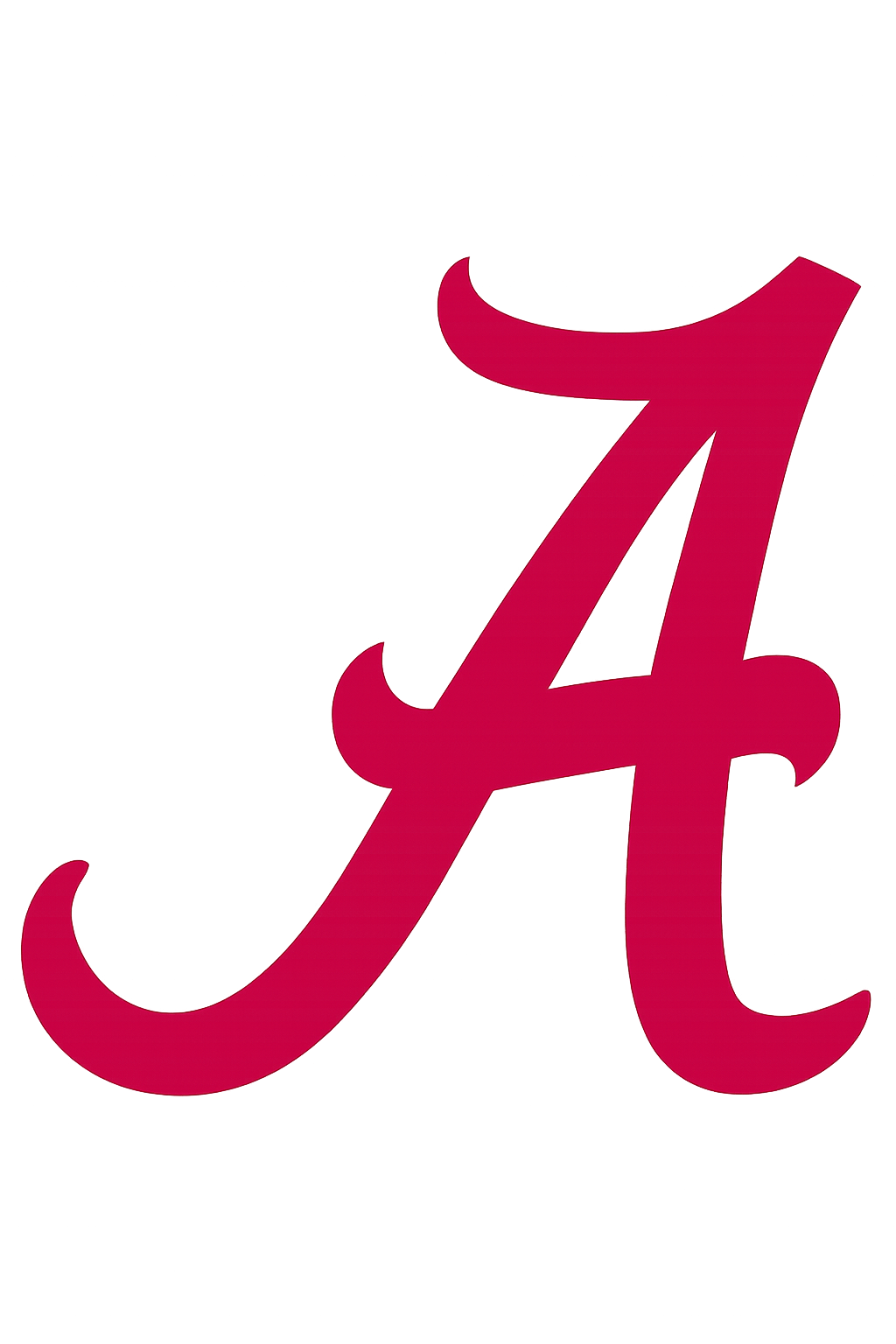 Alabama Crimson Tide Logo Decal DTF