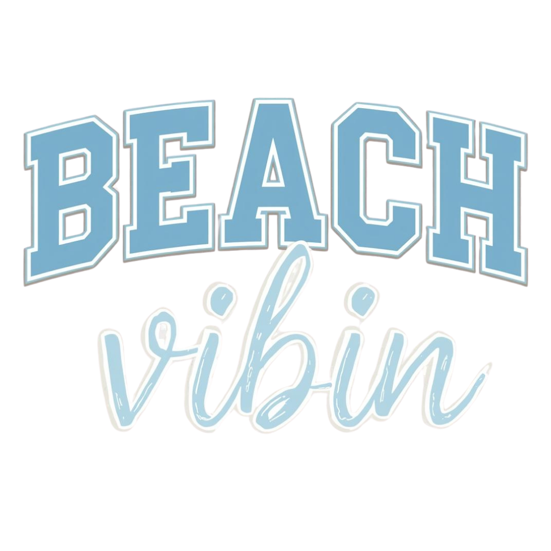 Beach Vibin' Sticker DTFF