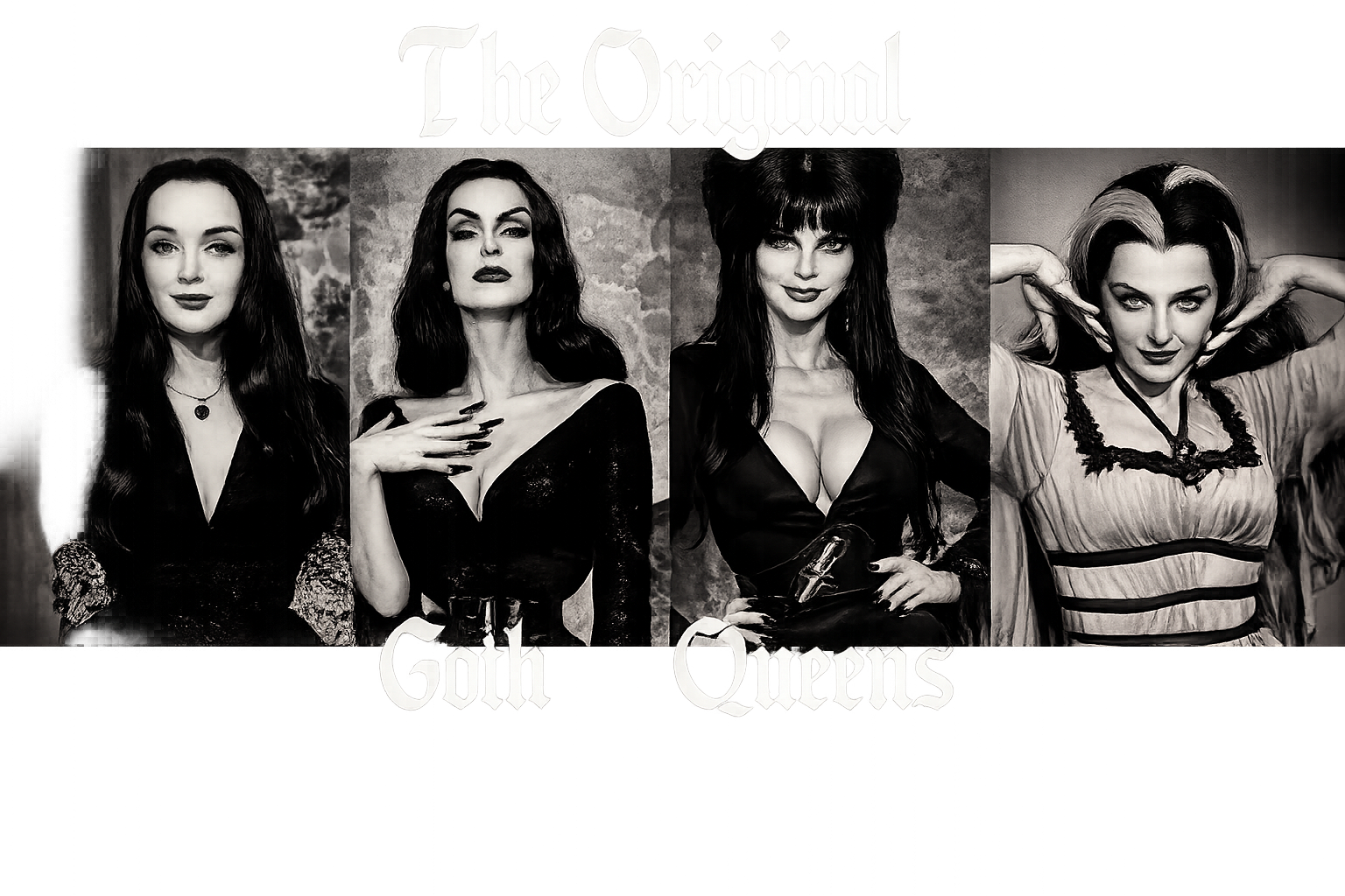 The Original Goth Queens Poster dtf