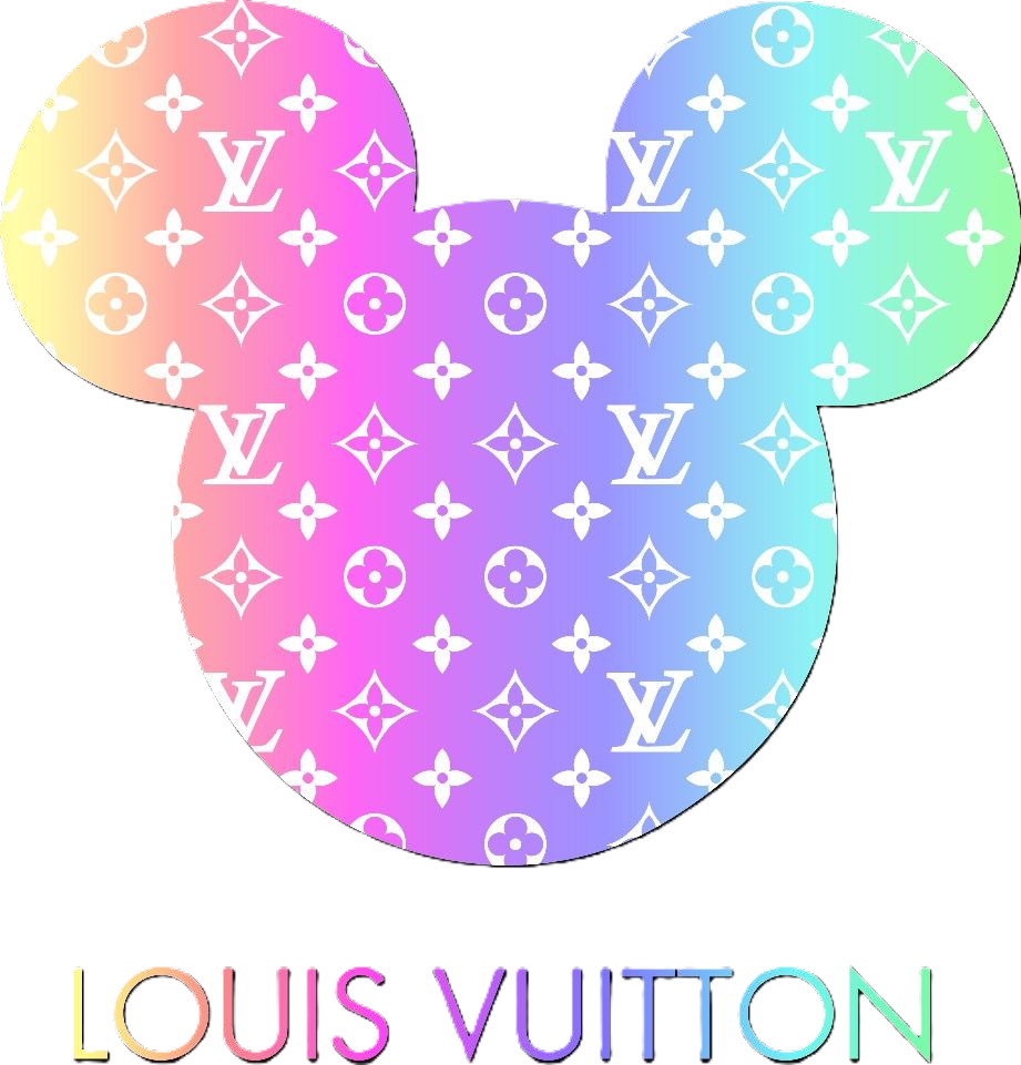 Designer Mouse Head Art Print DTF