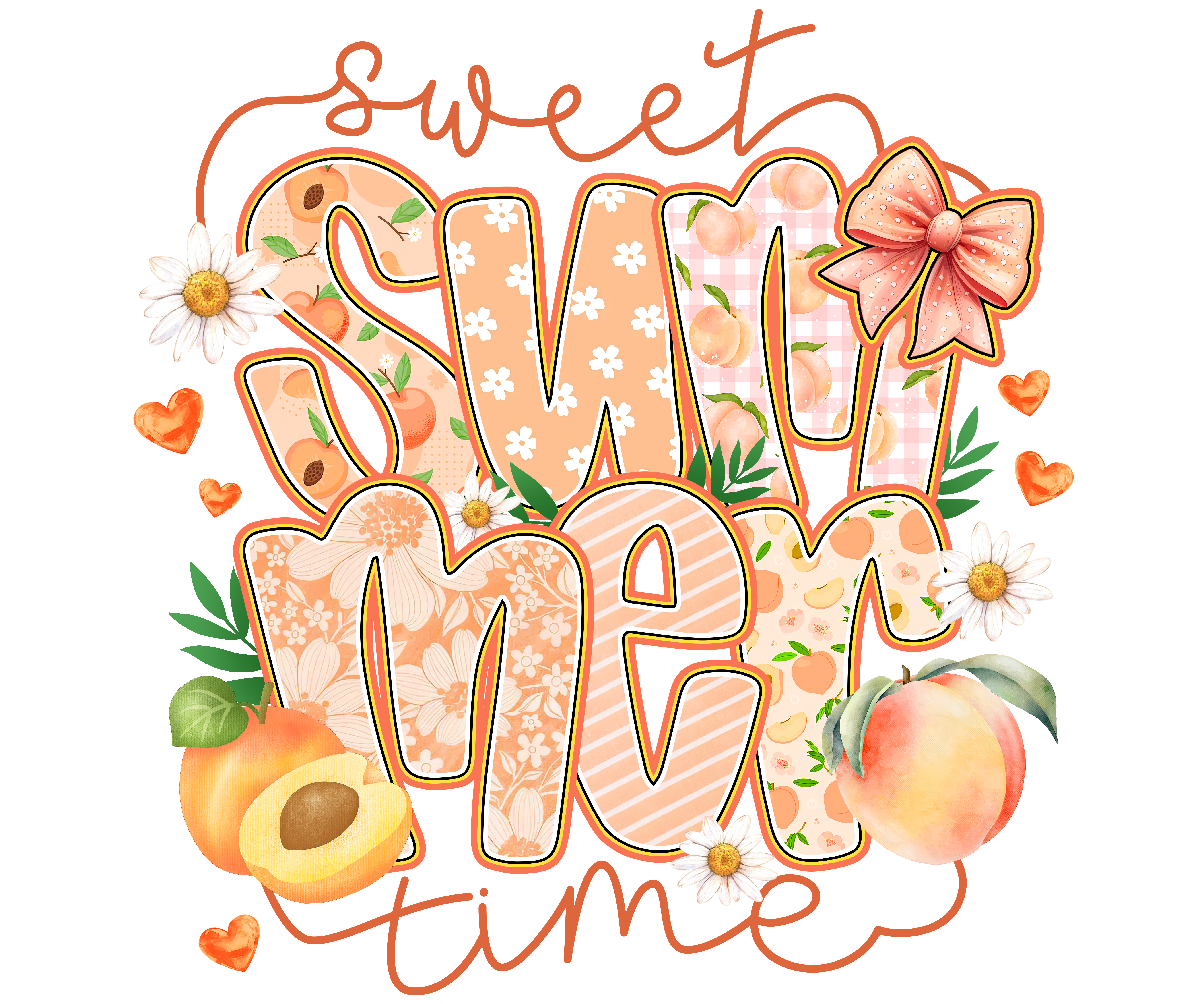 Sweet Summer Time Art Print DTF