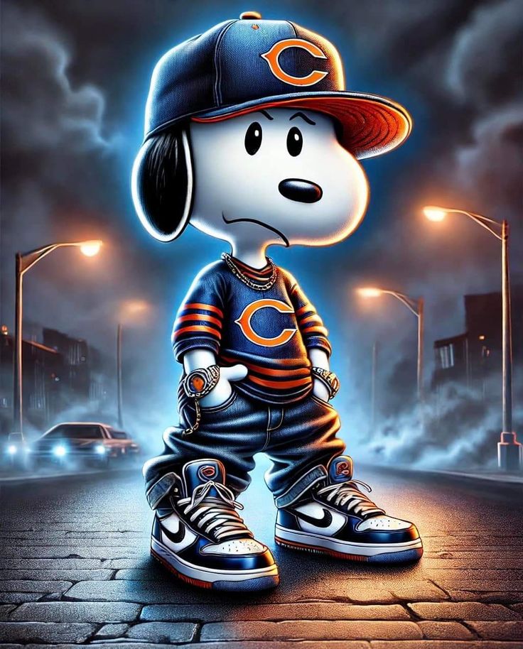 Street Style Snoopy FigureDTF