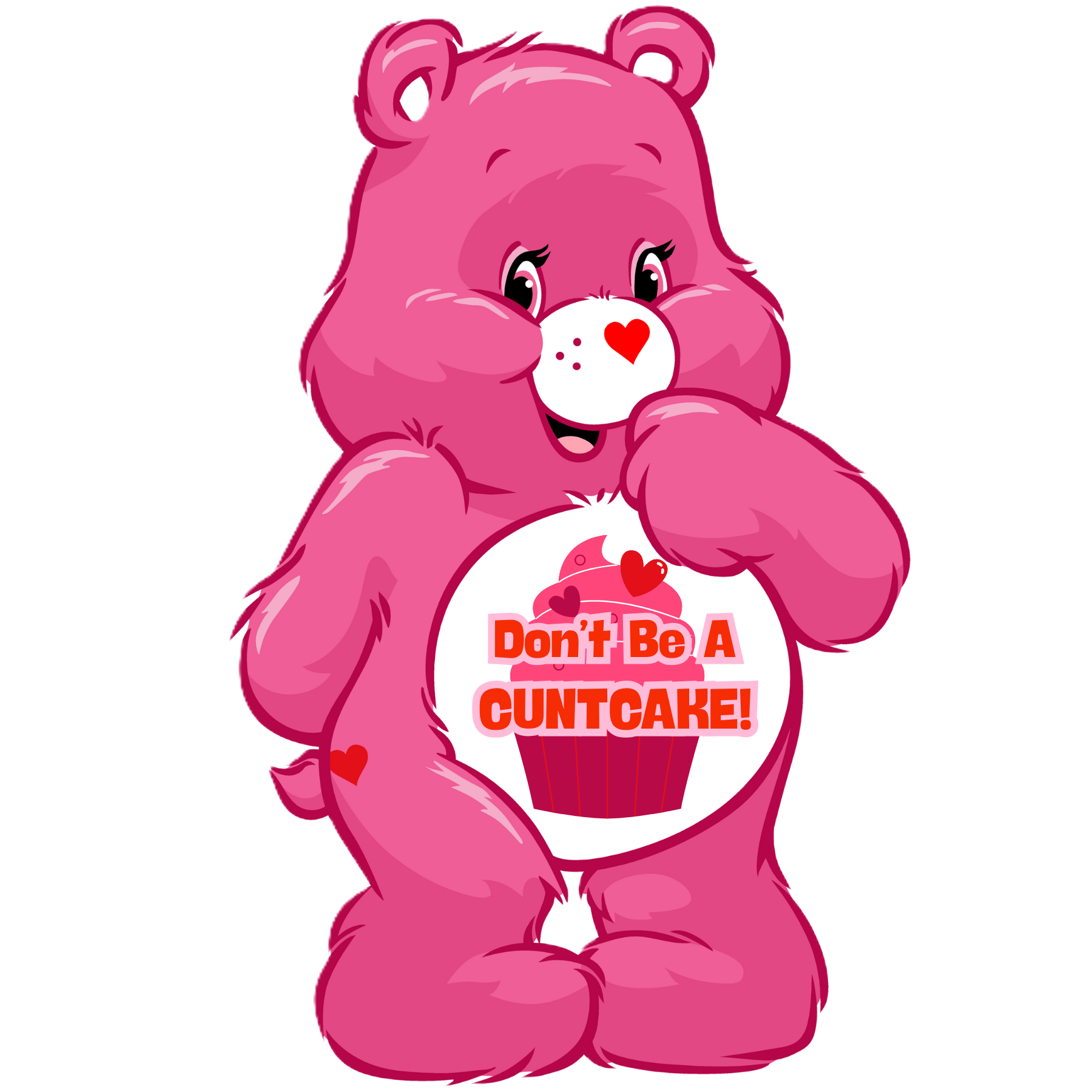 Pink Bear Plush Toy DTF