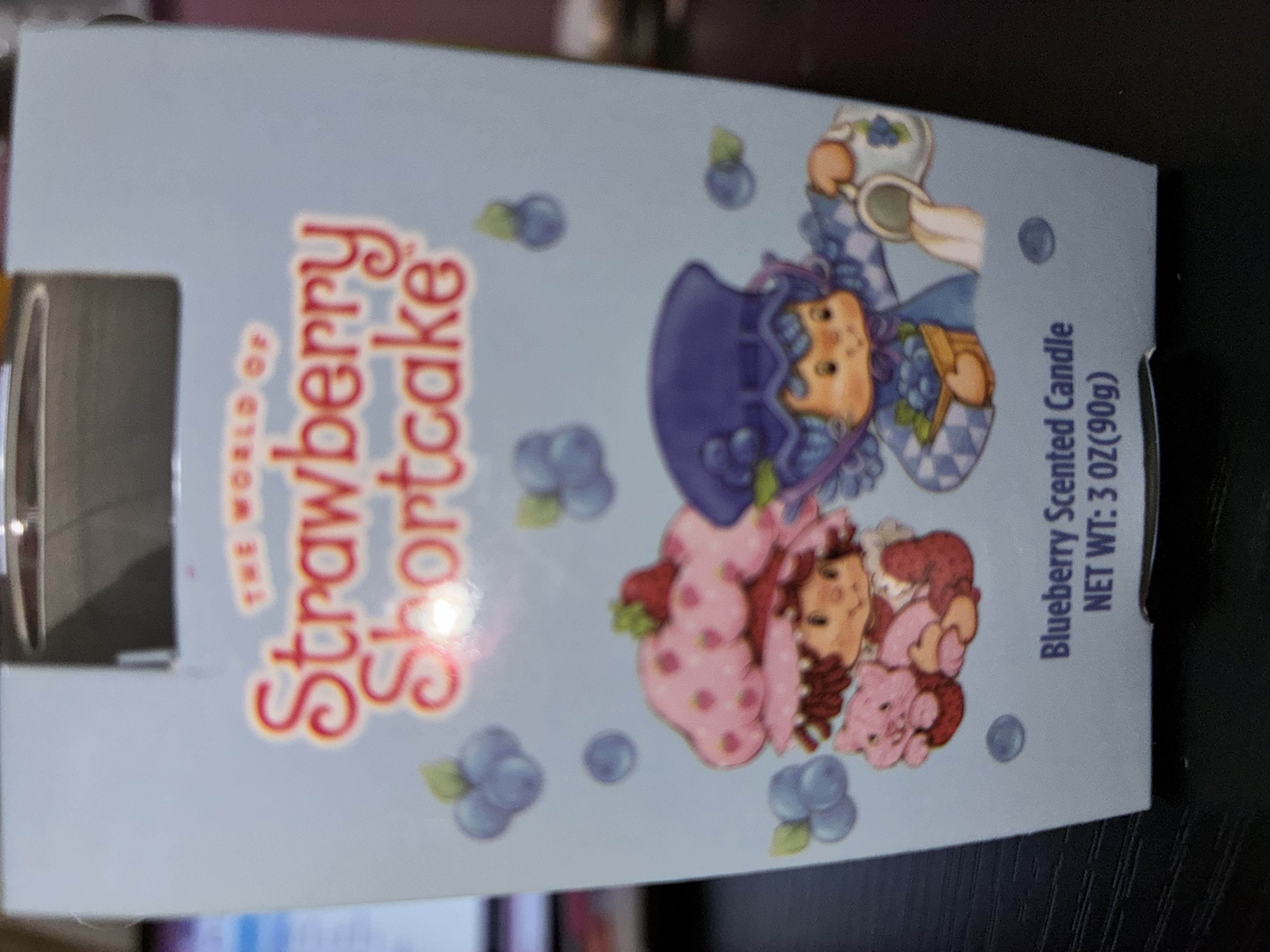 Strawberry Shortcake Blueberry Scented Candle