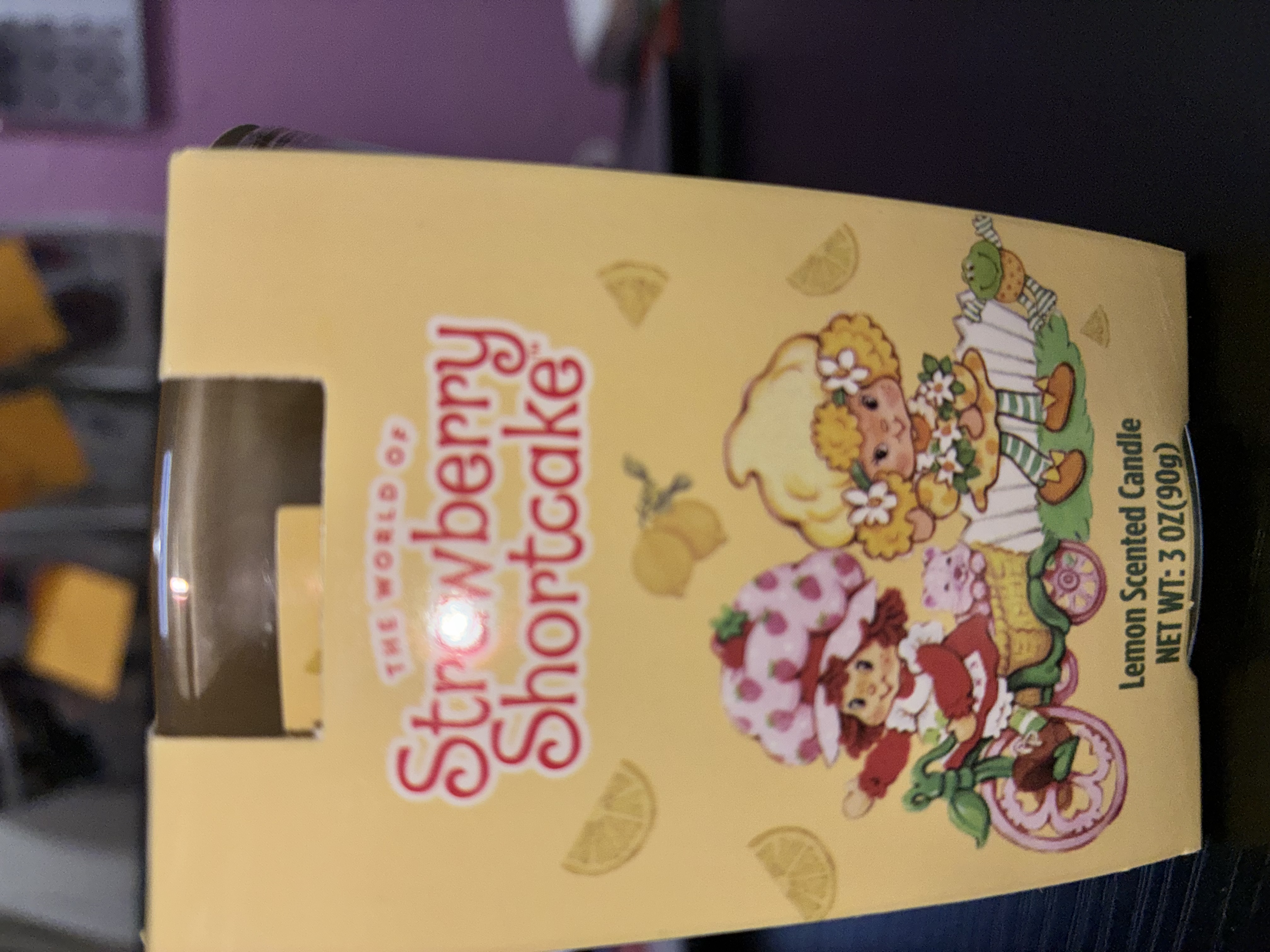 Strawberry Shortcake Lemon Scented Candle