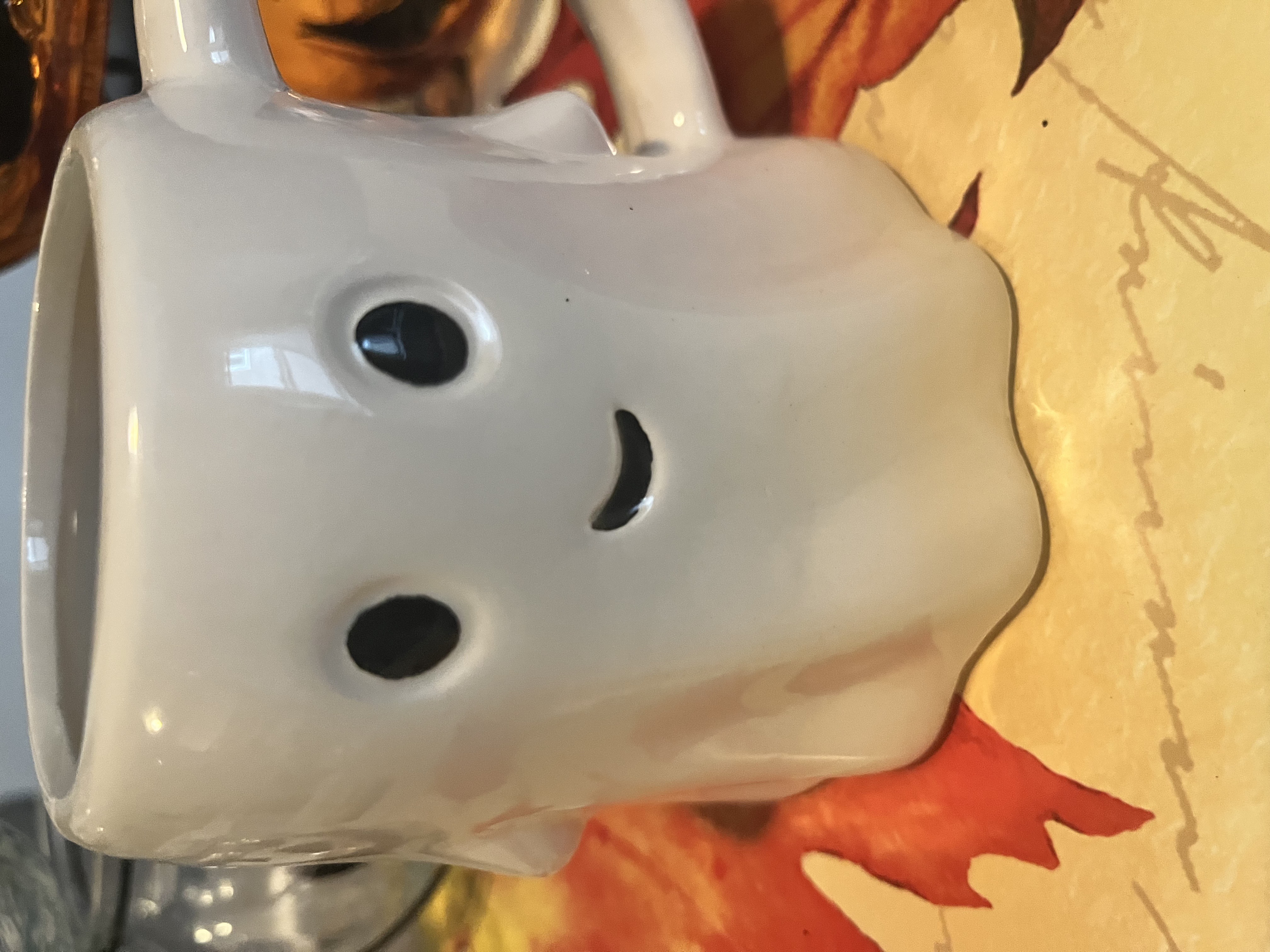 Ghost-Shaped Ceramic Mug CANDLES