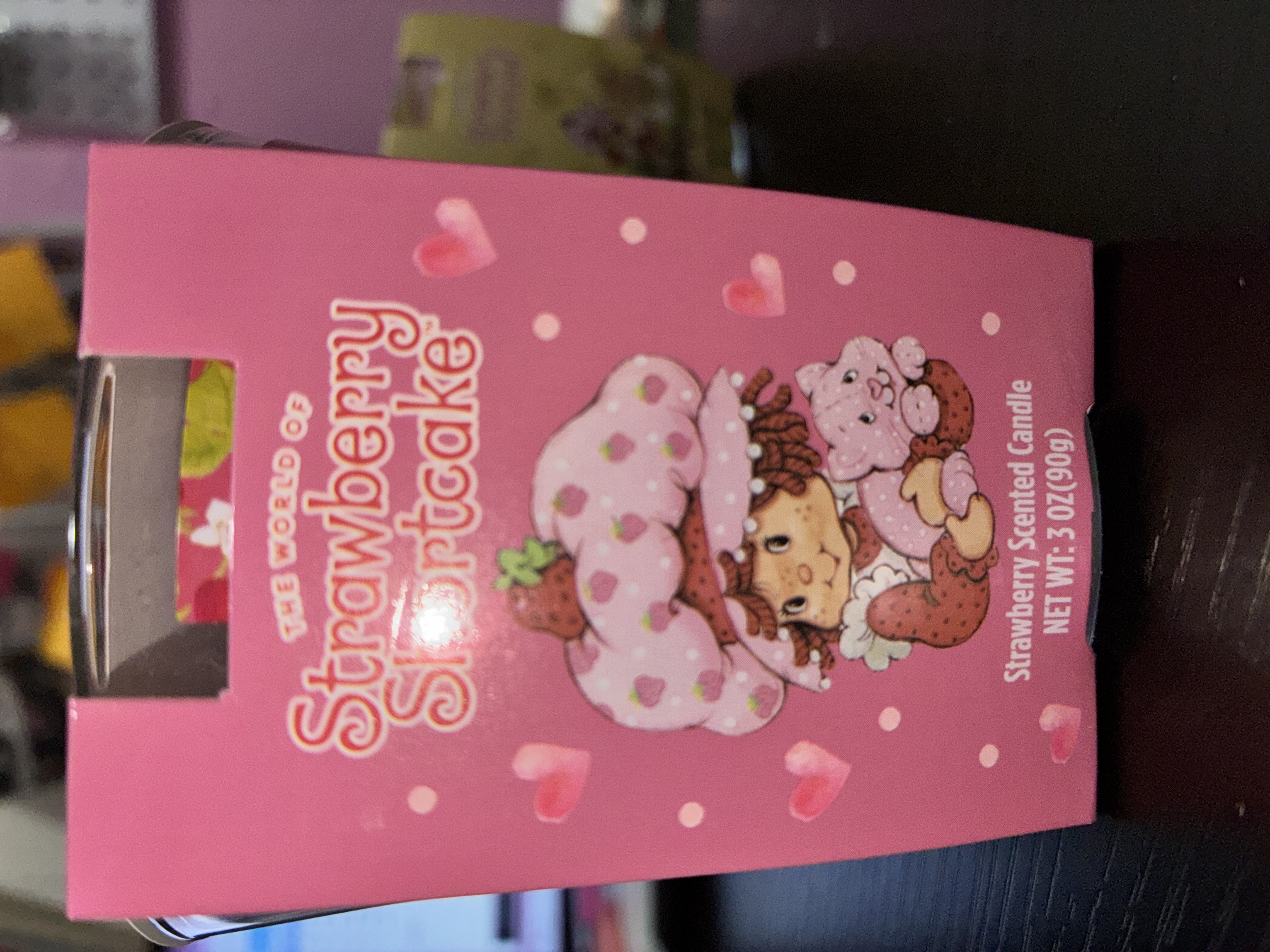 Strawberry Shortcake Scented Candle