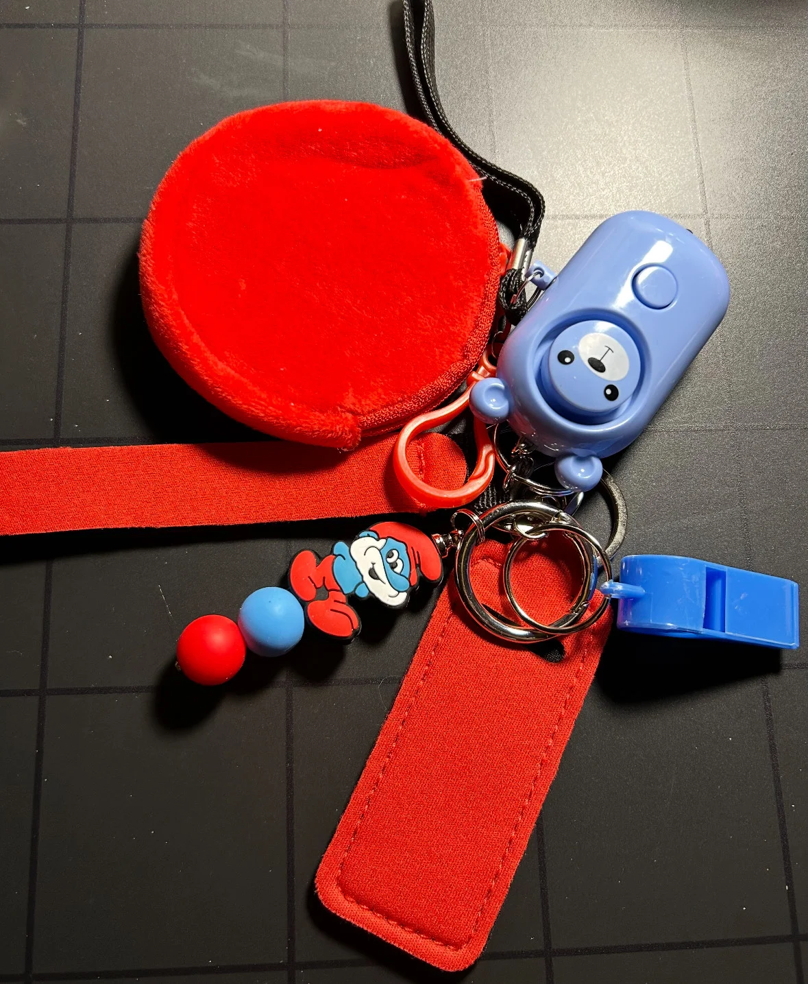 Brave Buddy Kid Safety Keychain Set