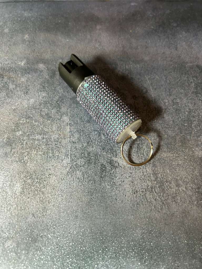 Bling Pepper Spray Keychains